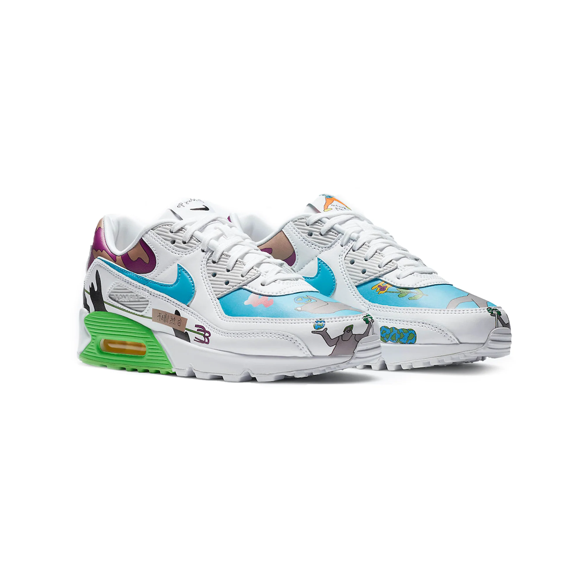 Air Max 90 Flyleather 'Ruohan Wang' (2020) - Image 2