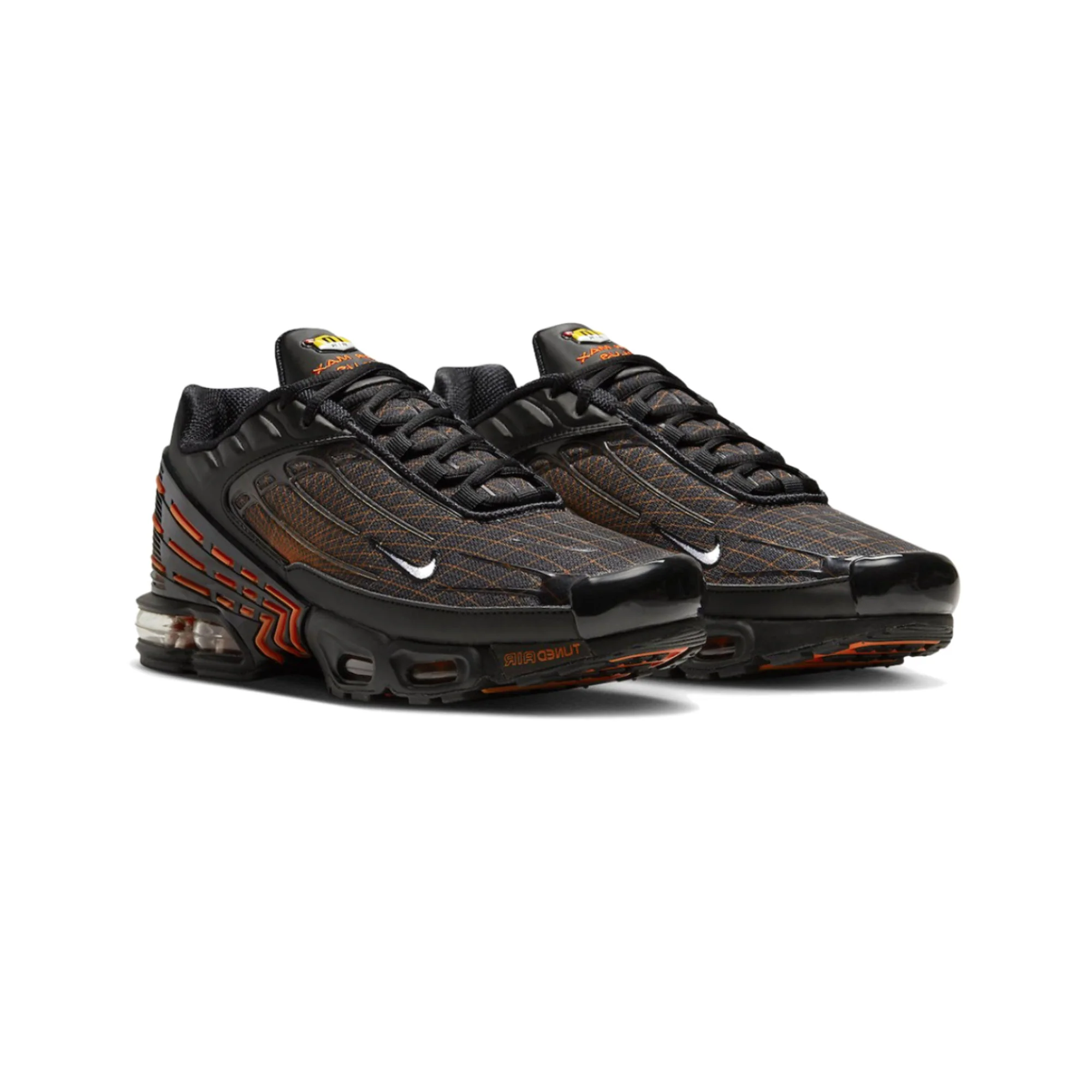 Nike Air Max Plus 3 'Black Orange Spirograph' (2022) - Image 2
