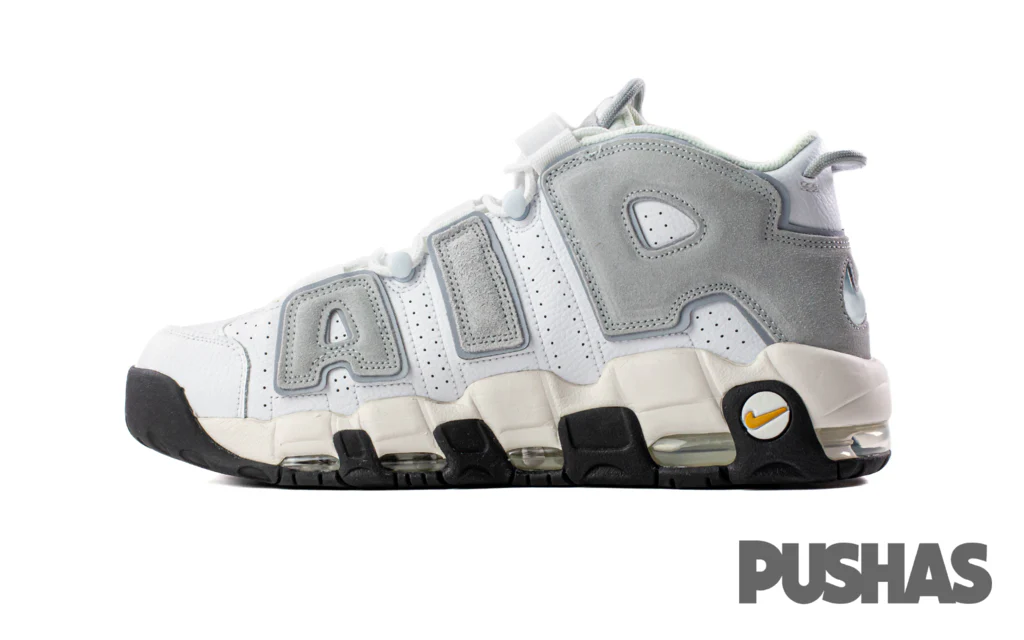 Air More Uptempo 'Wolf Grey Solar Flare' (2022) - Image 3