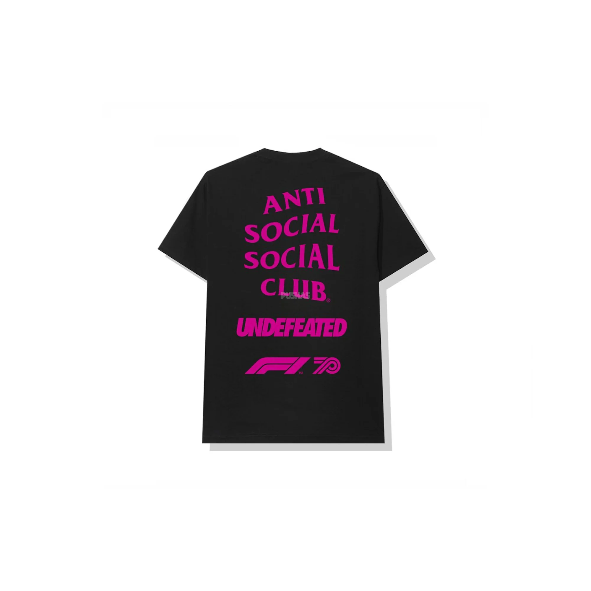 Anti Social Social Club UNDFTD X F1 Tee 'Black' (2020) - Image 2