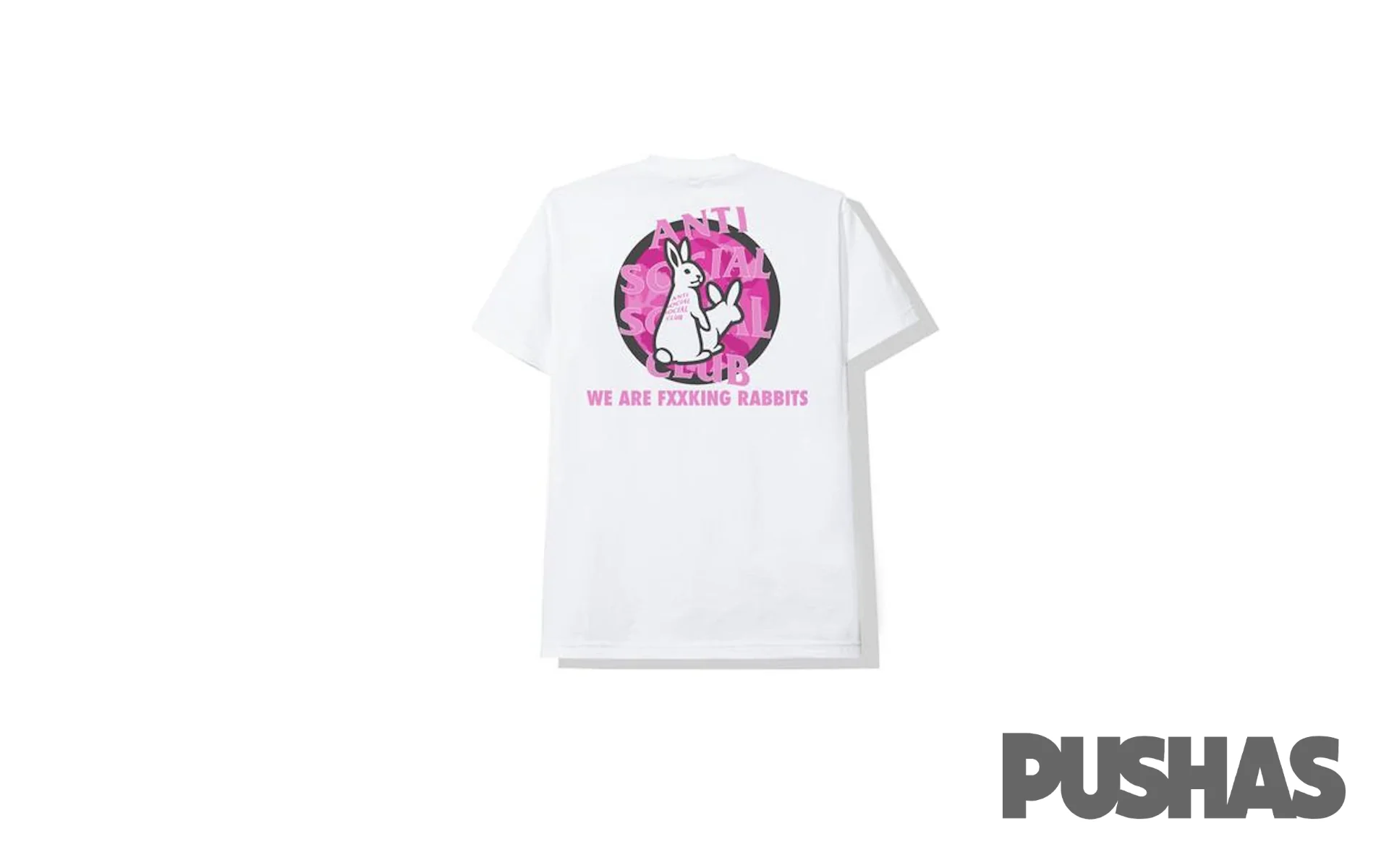 Anti Social Social Club x FR2 Intercontinental White T-Shirt 'White' (2021) - Image 2