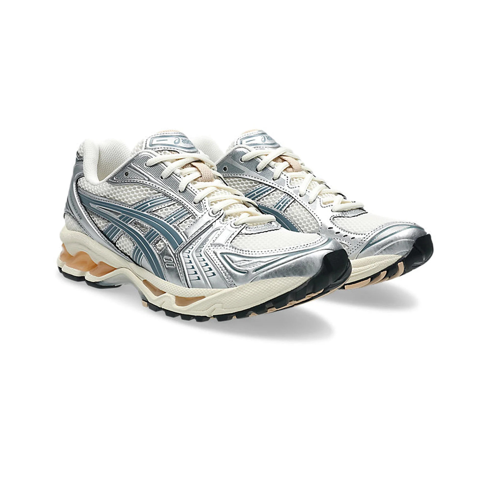 ASICS Gel-Kayano 14 'Birch Pure Silver Teal Gold' (2025) - Image 2