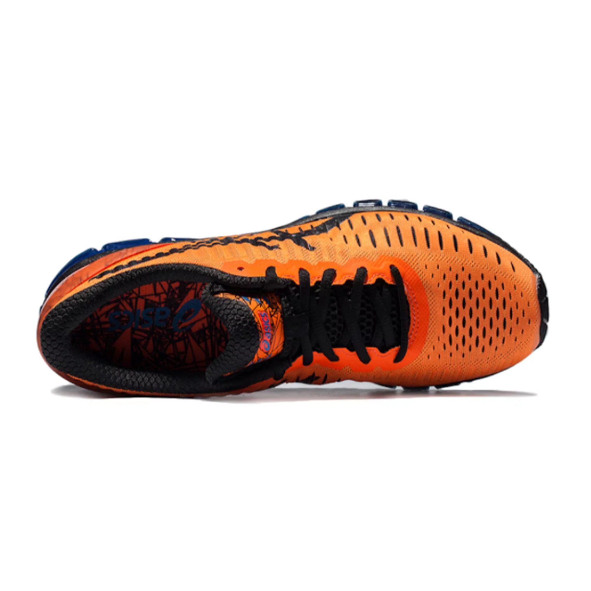 ASICS Gel-Quantum 360 'Hot Orange / Black/Blue' - Image 4