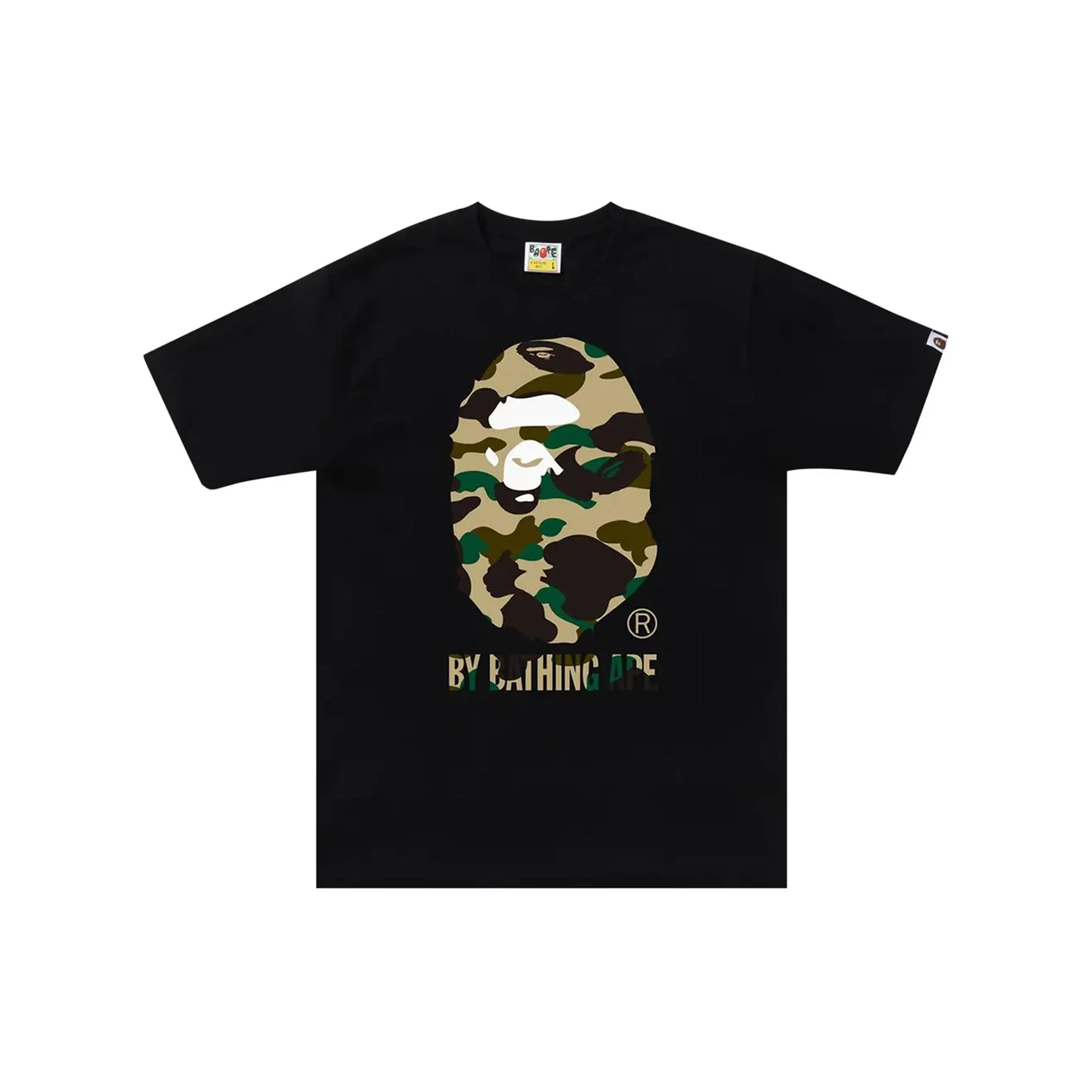 BAPE 1st Camo By Bathing Ape Tee 'Black / Yellow'