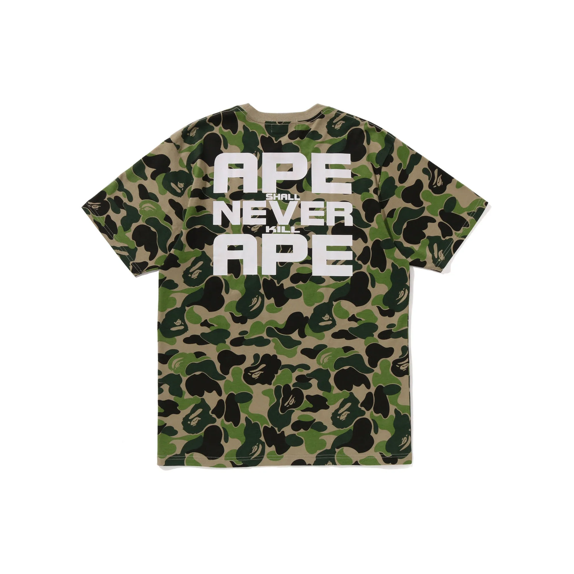 BAPE ABC Camo Asnka Tee 'Green' - Image 2