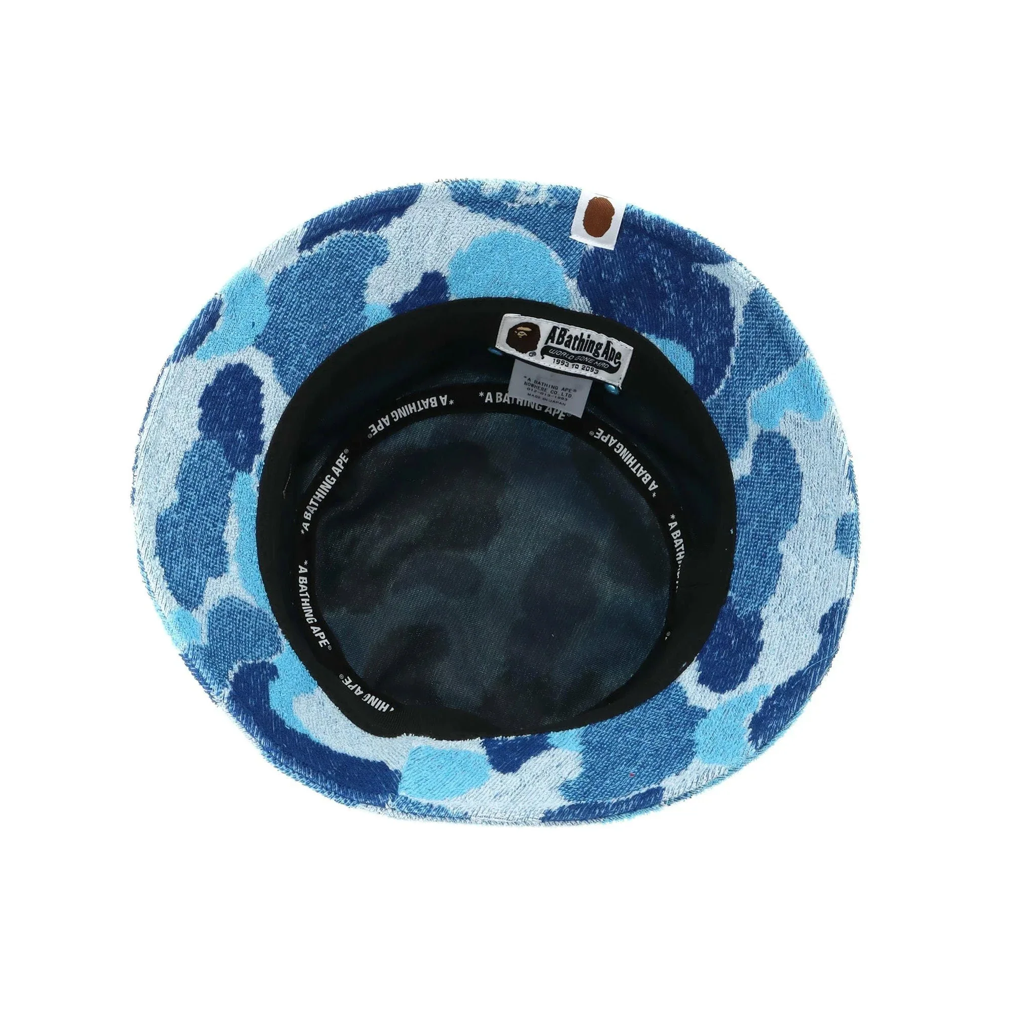 BAPE ABC Camo Pile Jacquard Bucket Hat 'Blue' (2025) - Image 3