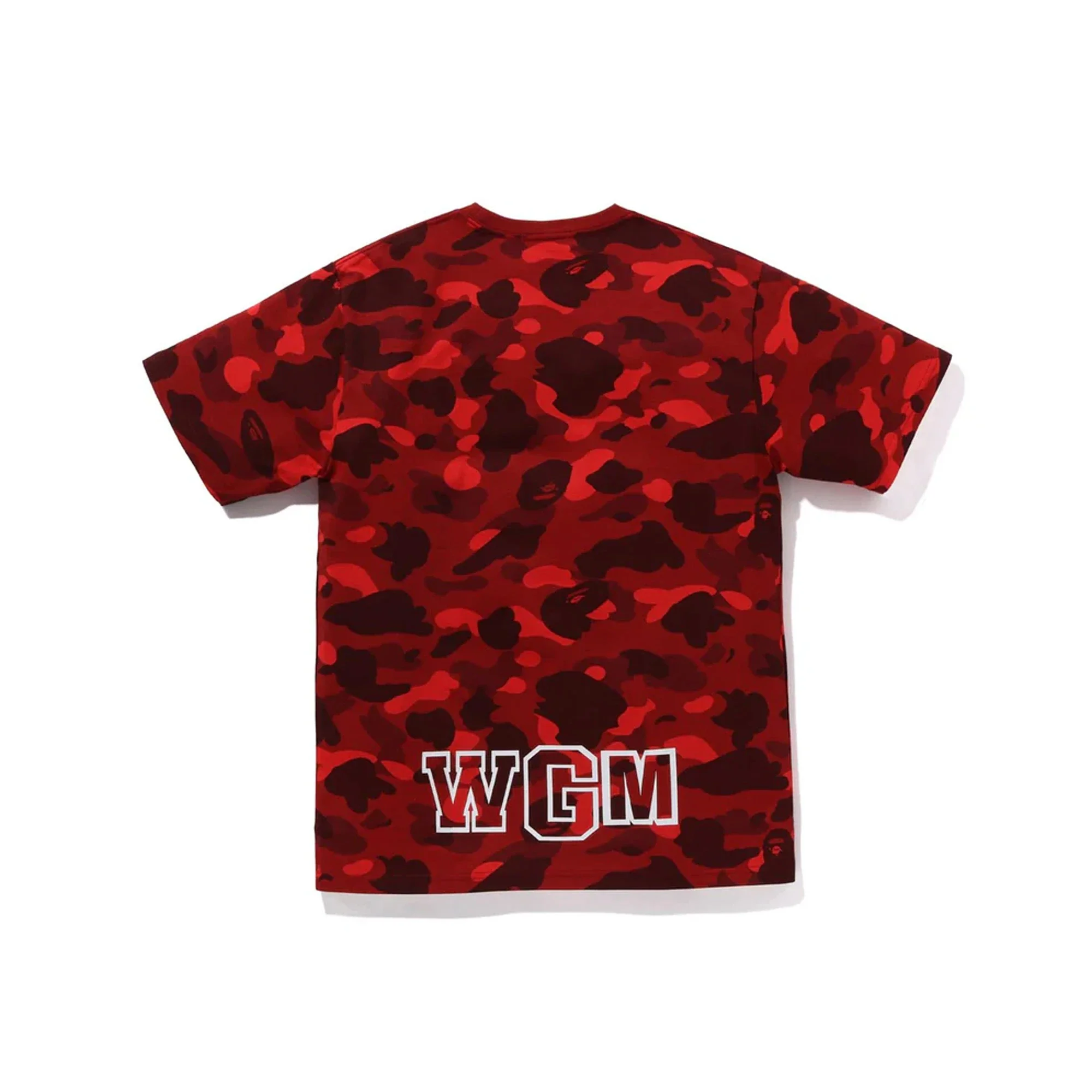 BAPE Color Camo Shark Tee 'Red' - Image 2