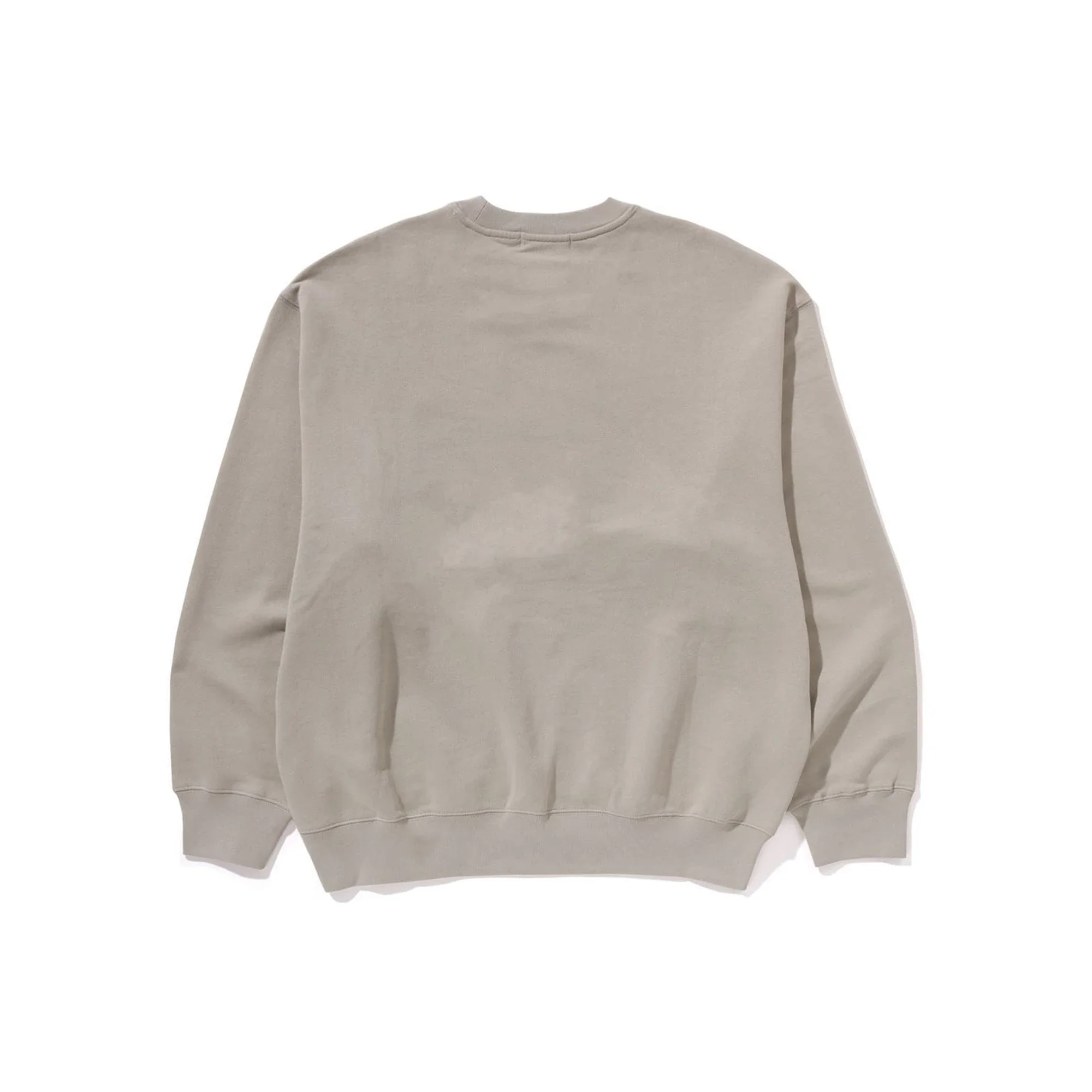 BAPE One Point Relaxed Fit Crewneck Sweatshirt 'Beige' - Image 2