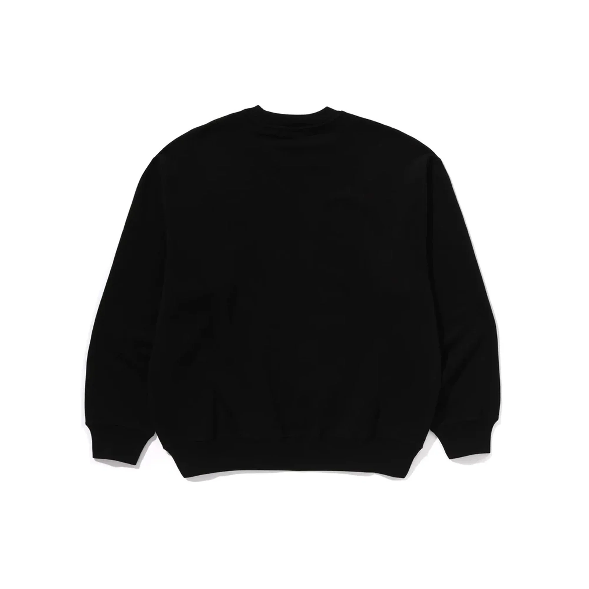 BAPE One Point Relaxed Fit Crewneck Sweatshirt 'Black' - Image 2