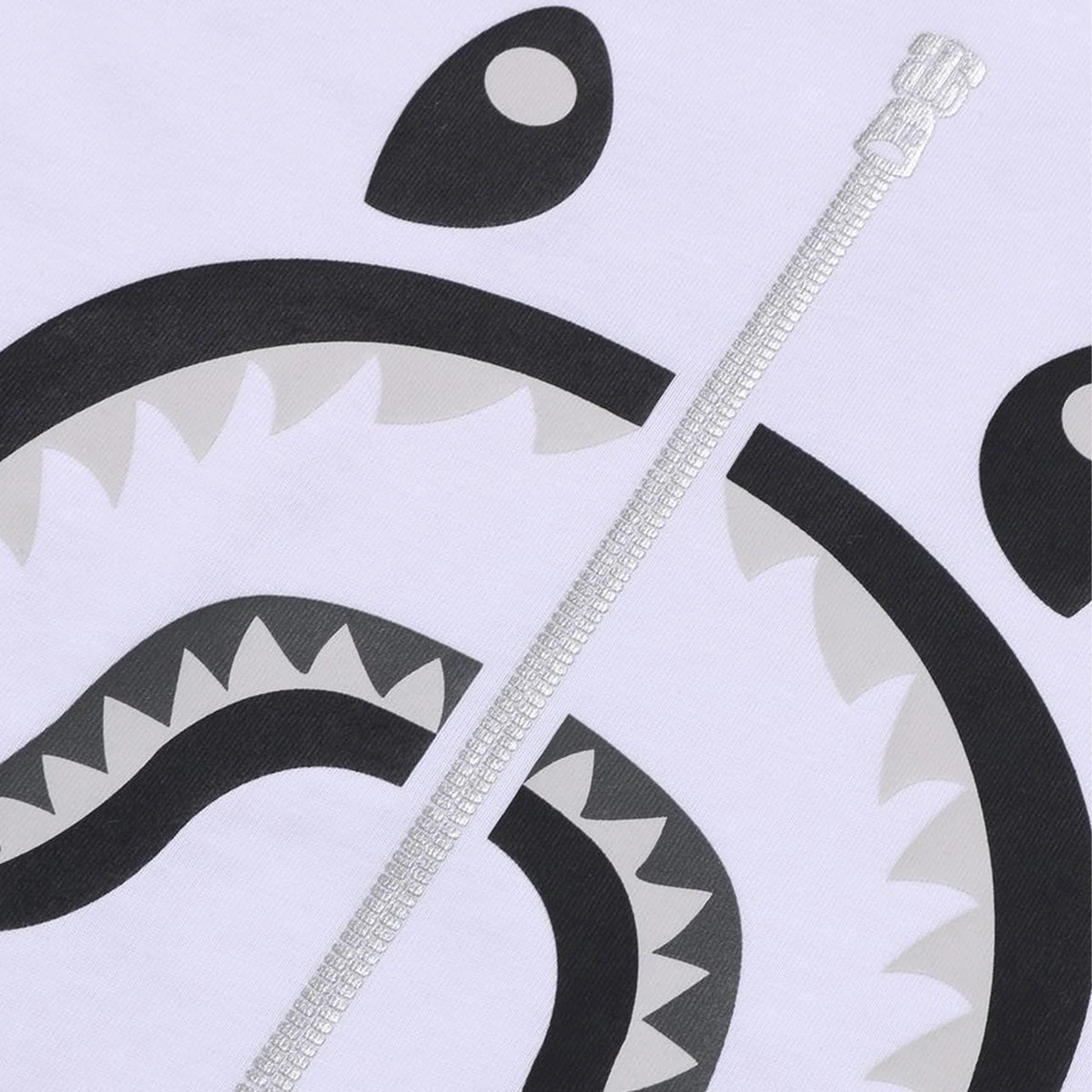 BAPE Shark Tee #1 'White' - Image 3