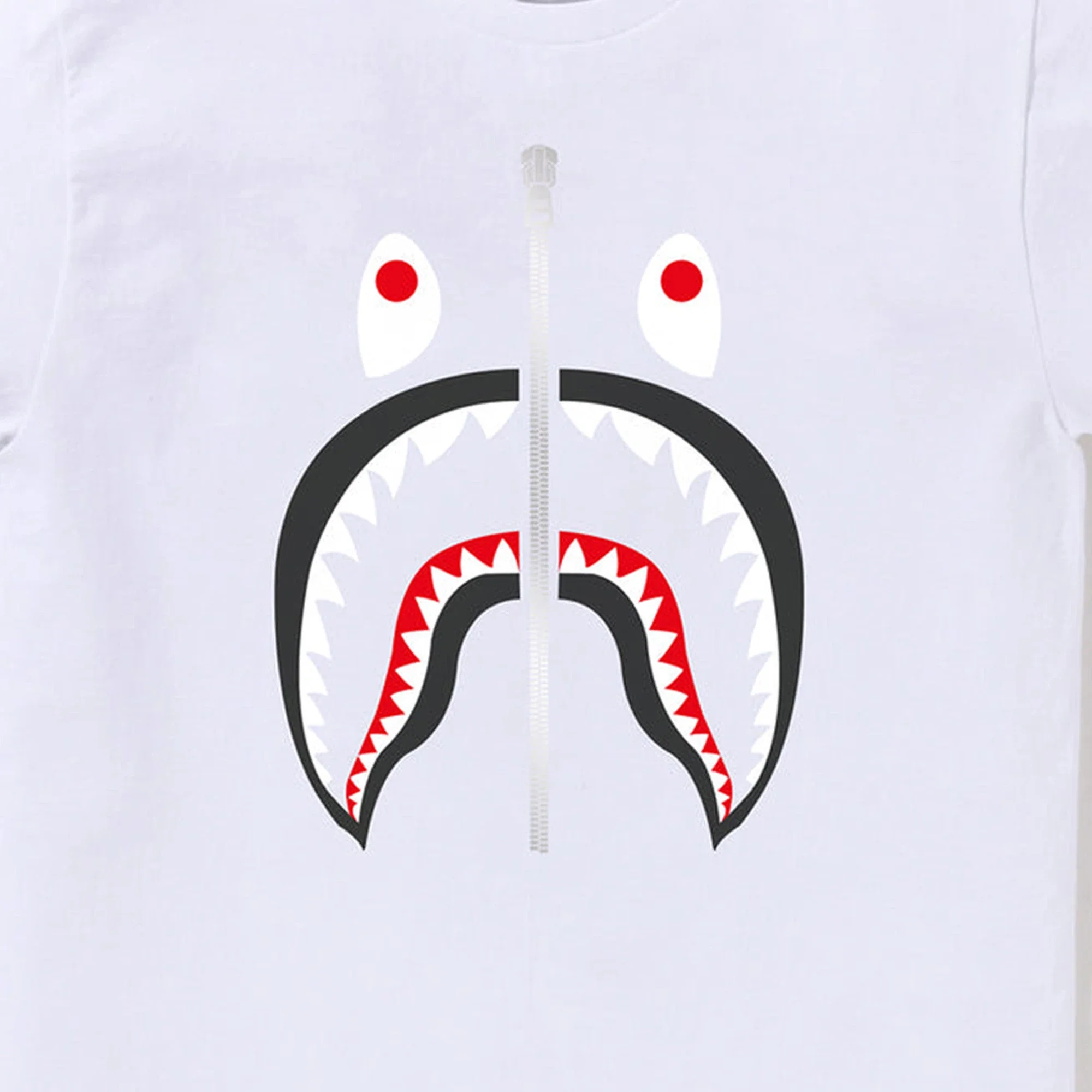 BAPE Shark Tee 'White' - Image 2