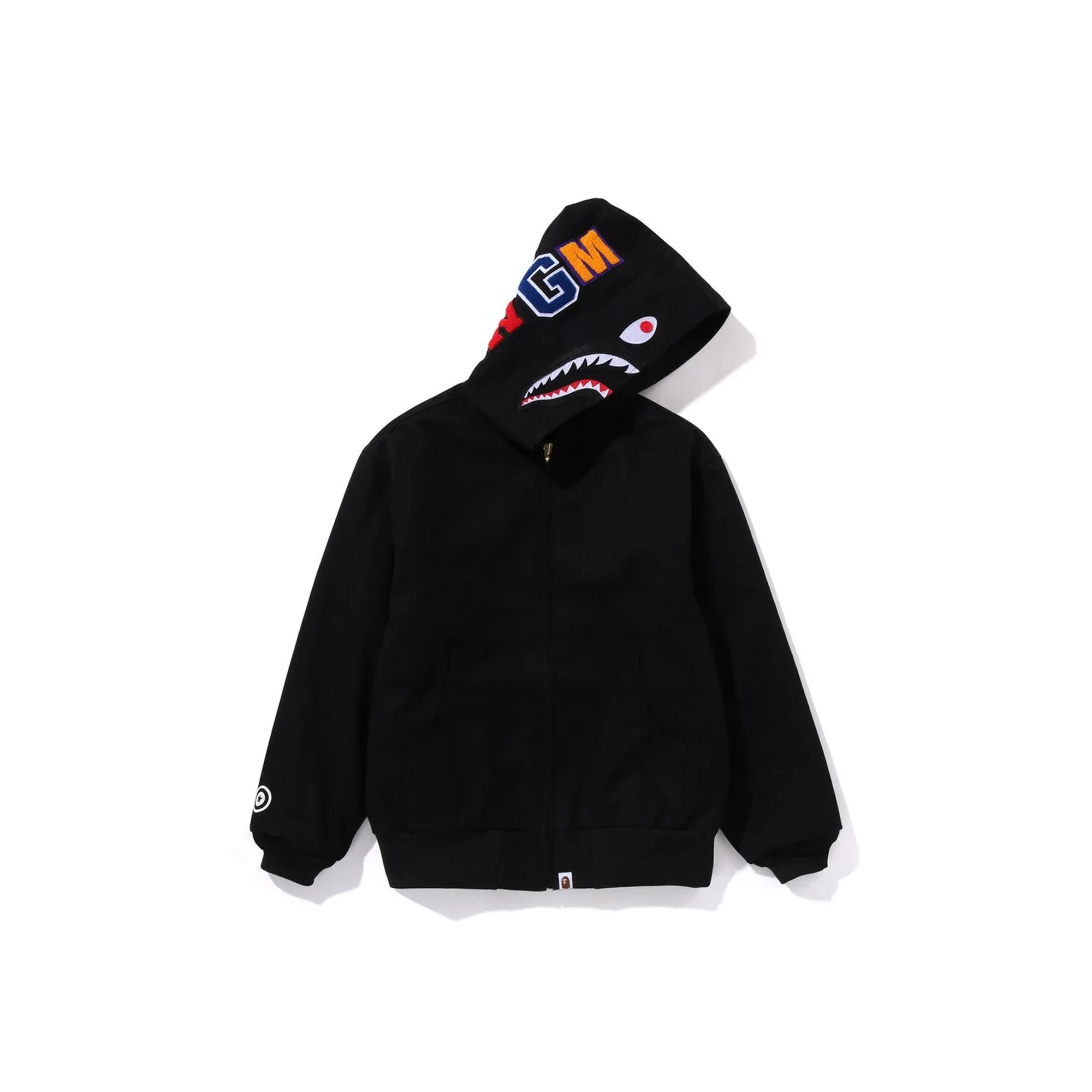 BAPE Shark Work Hoodie Jacket 'Black'