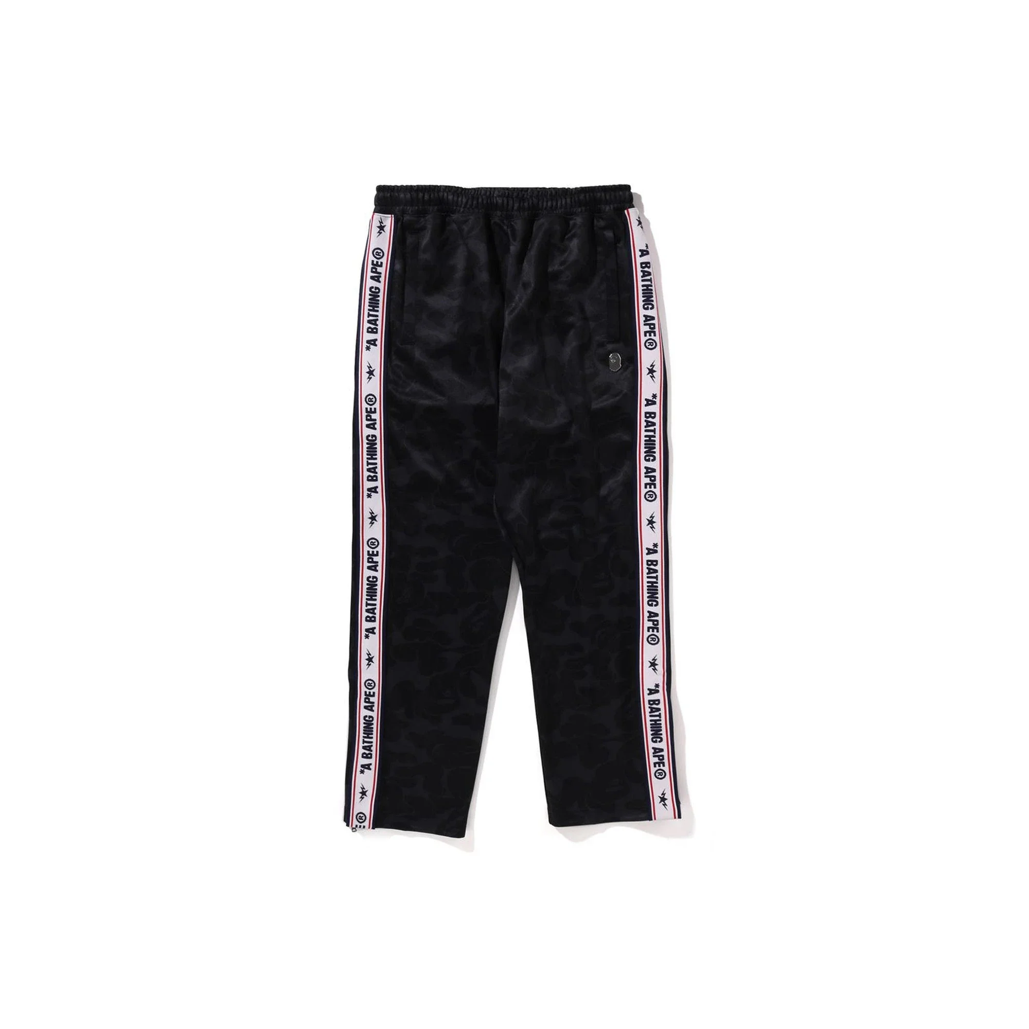 BAPE Solid Camo One Point Relaxed Fit Sweatpants 'Black'