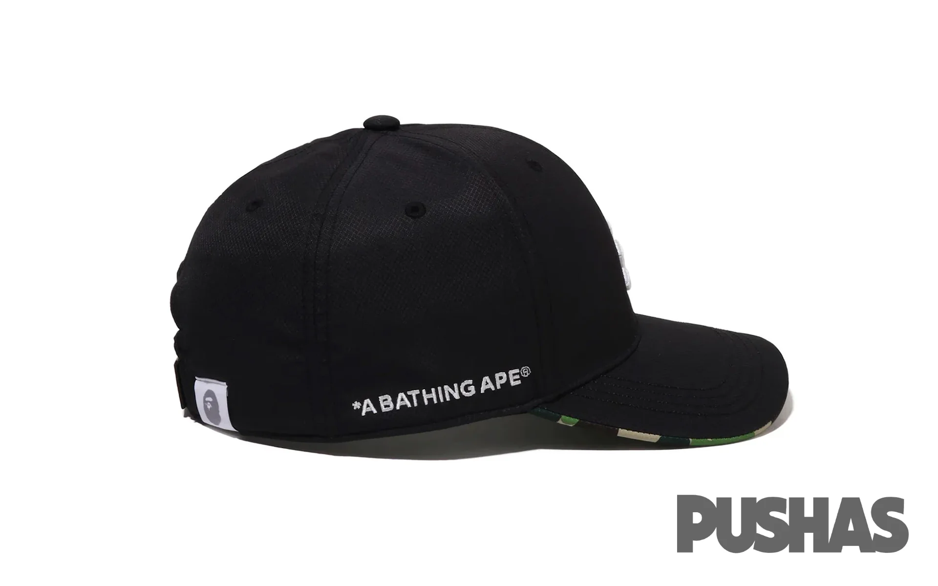 Bape x Adidas Golf Cap 'Black' (2023) - Image 2