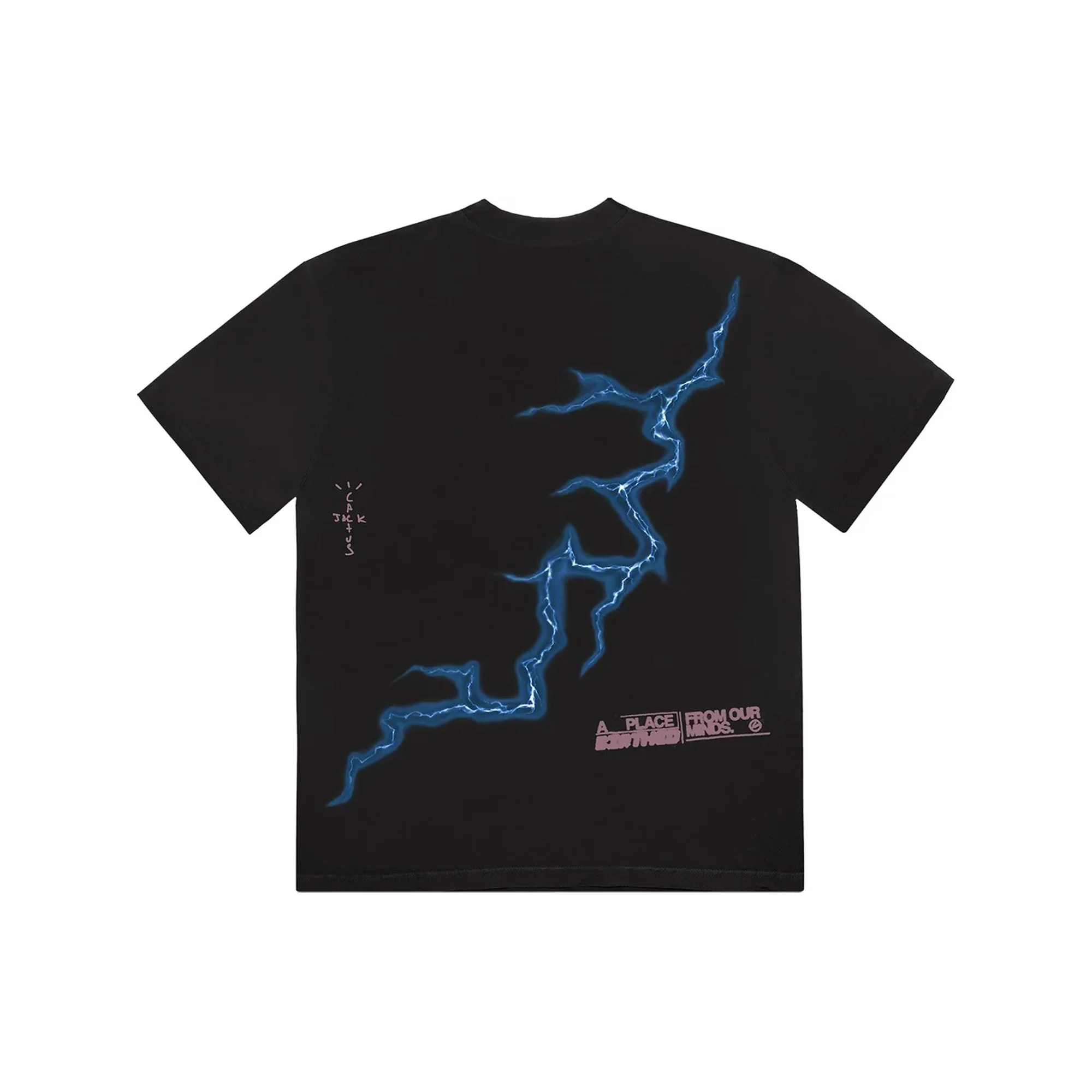 Cactus Jack by Travis Scott For Fragment Danger Tee 'Black' - Image 2