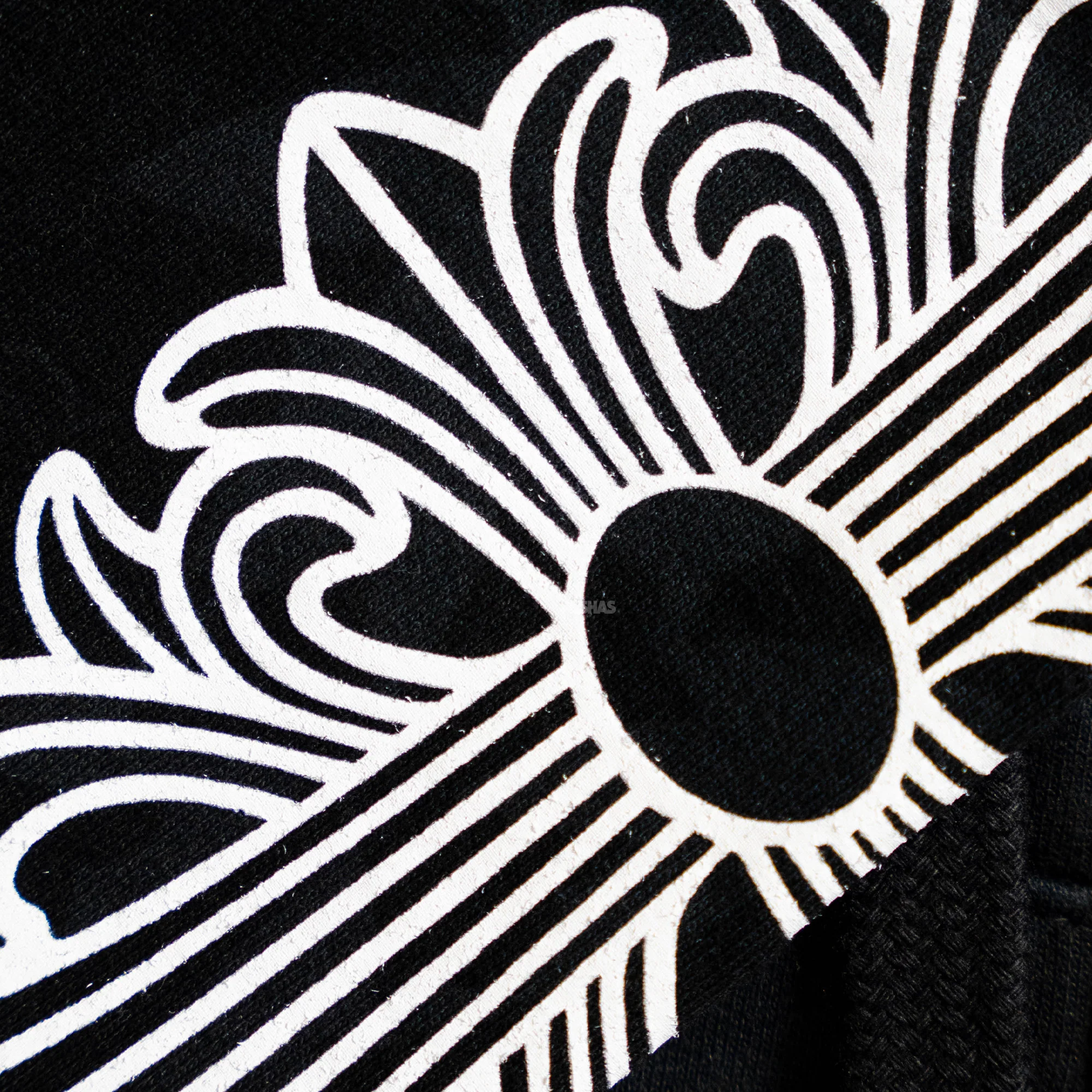Chrome Hearts Cemetery Cross Print Zip Up Hoodie 'Black' - Image 5