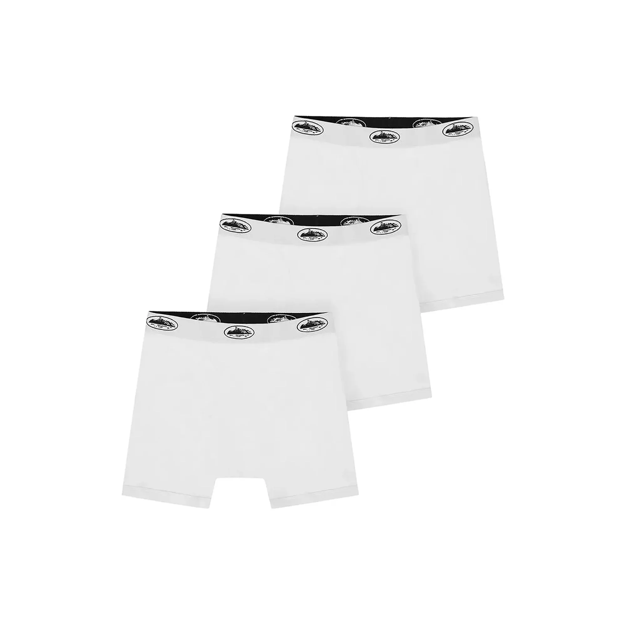 Corteiz Alcatraz Boxers (3 Pack) 'White' (2024) - Image 2