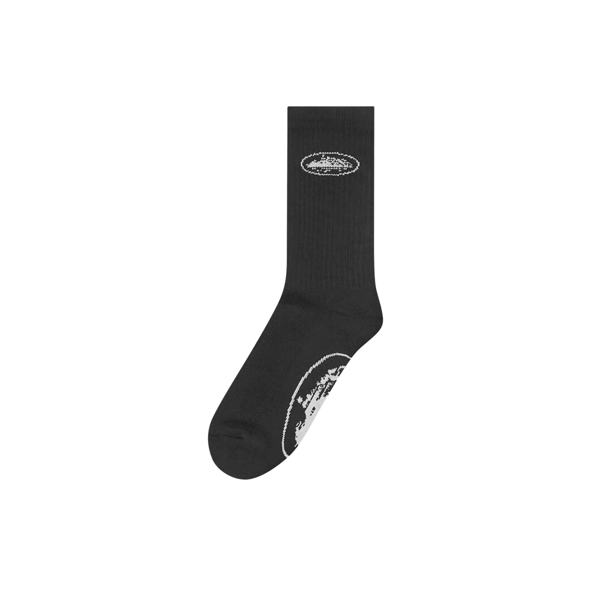 Corteiz Alcatraz Socks (2 Pack) 'Black' (2023)