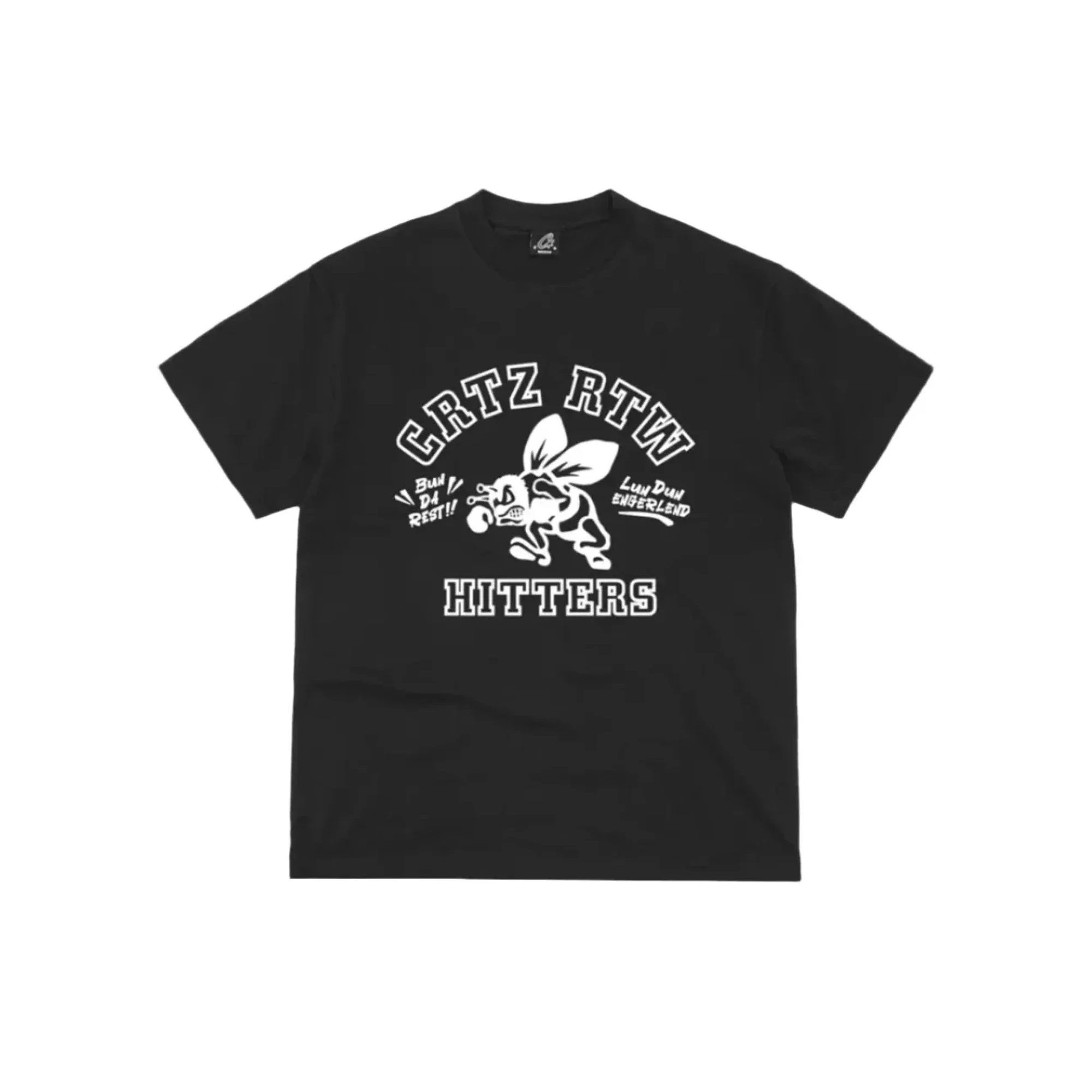 Corteiz CRTZ The Hitters Tee 'Black' (2024)