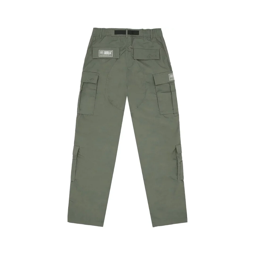 Corteiz Guerillaz Cargo Pants 'Tonal Khaki' - Image 2