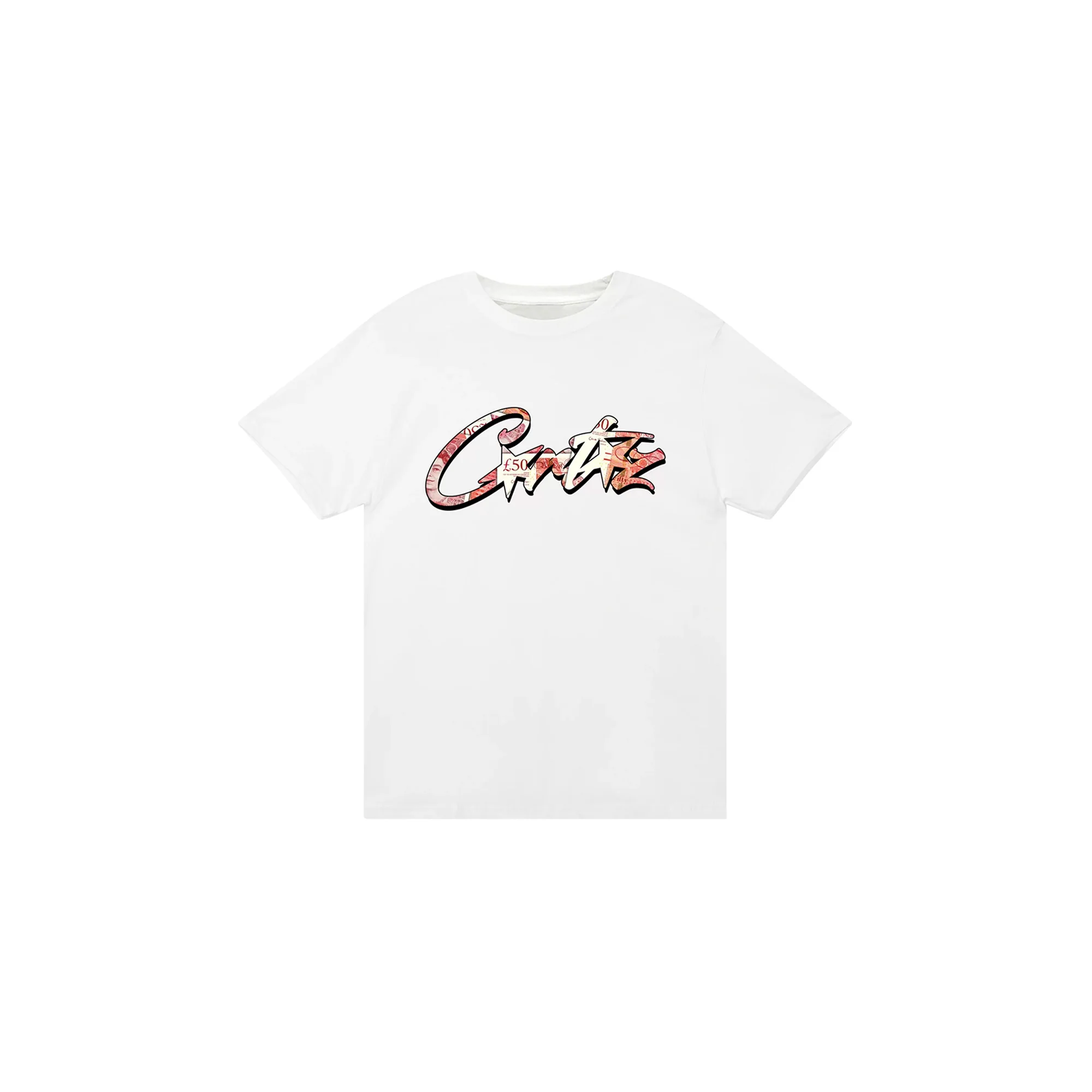 Corteiz Money on My Mind Tee 'White'