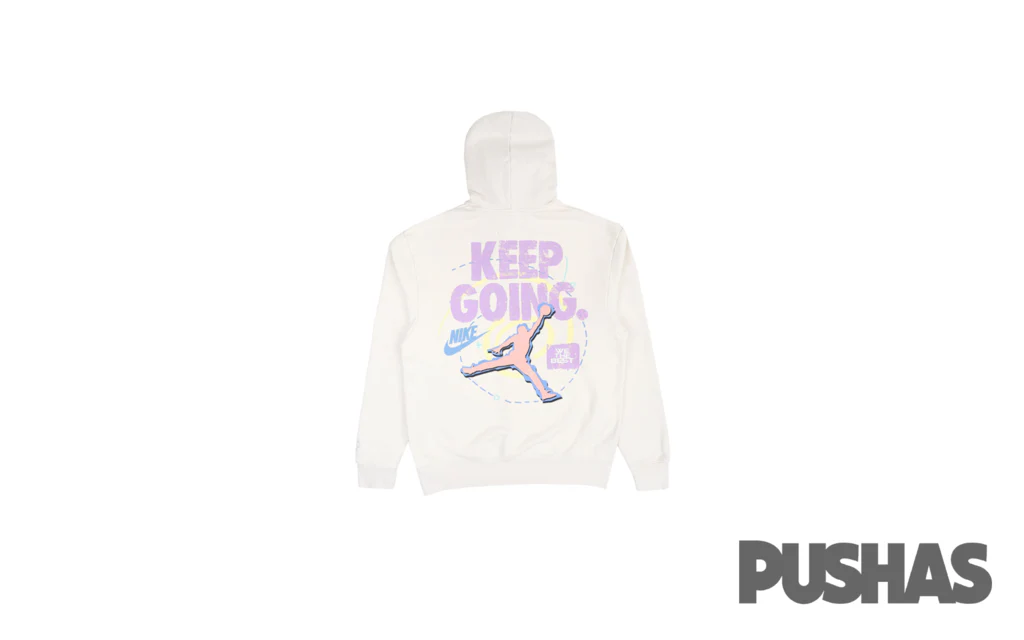 DJ Khaled x Jordan Hoodie - 'Phantom White' - Image 2