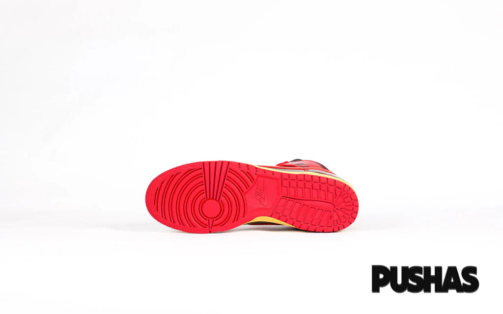 Dunk High 1985 'Red Acid Wash' - Image 5