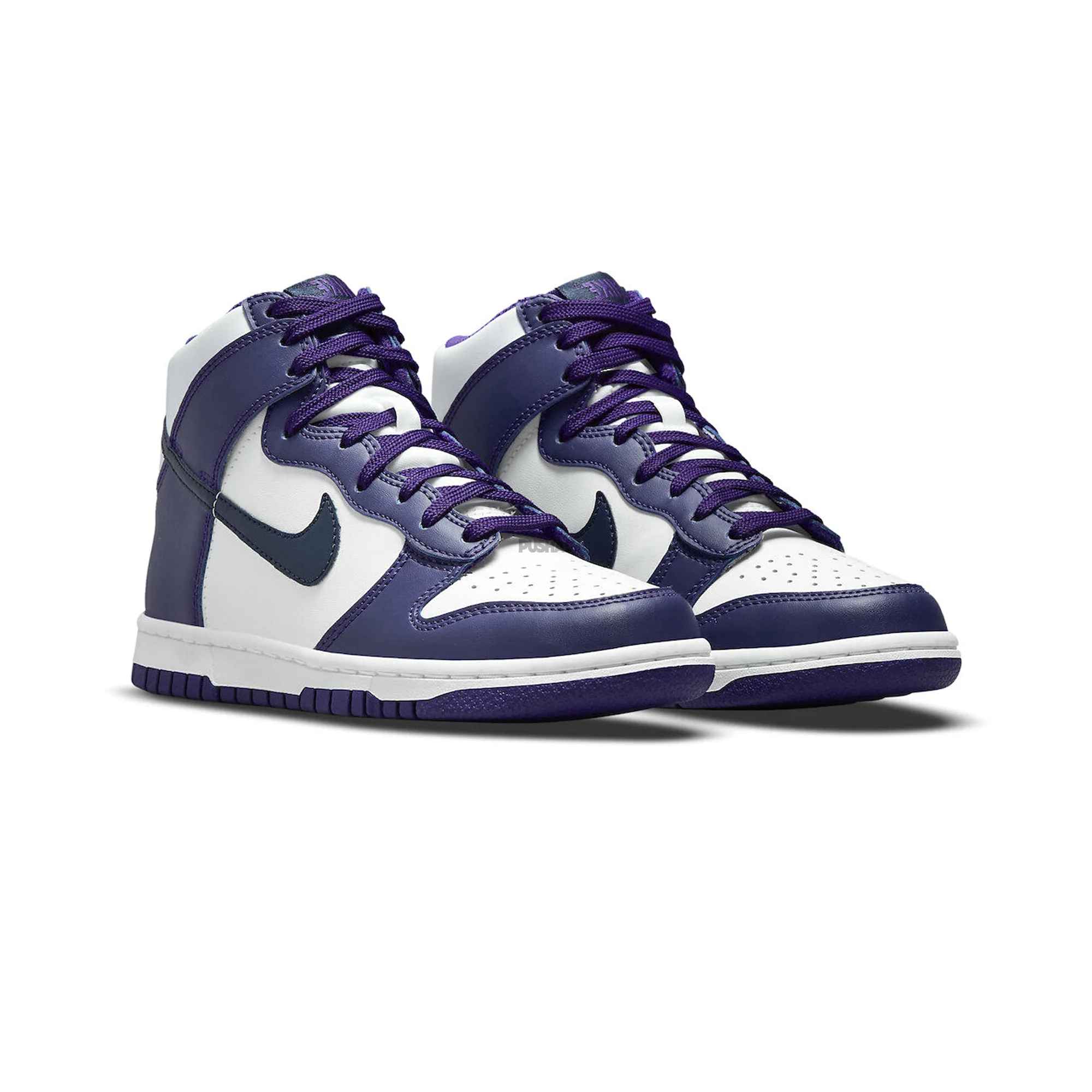 Nike Dunk High 'Electro Purple Midnight Navy' GS (2021) - Image 2