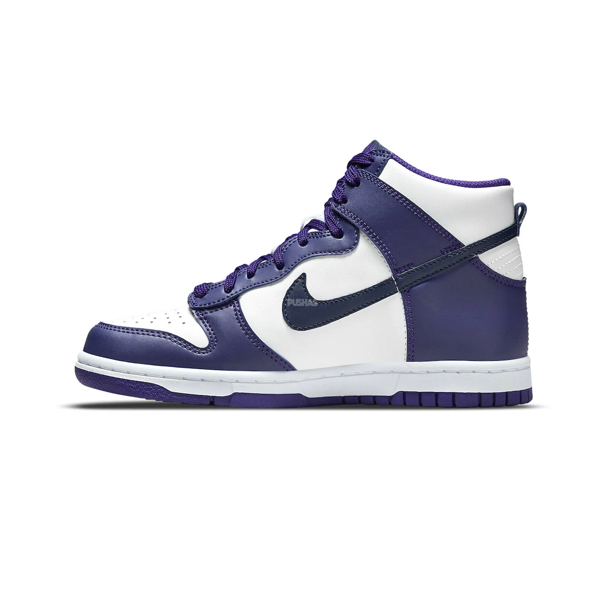 Nike Dunk High 'Electro Purple Midnight Navy' GS (2021) - Image 3