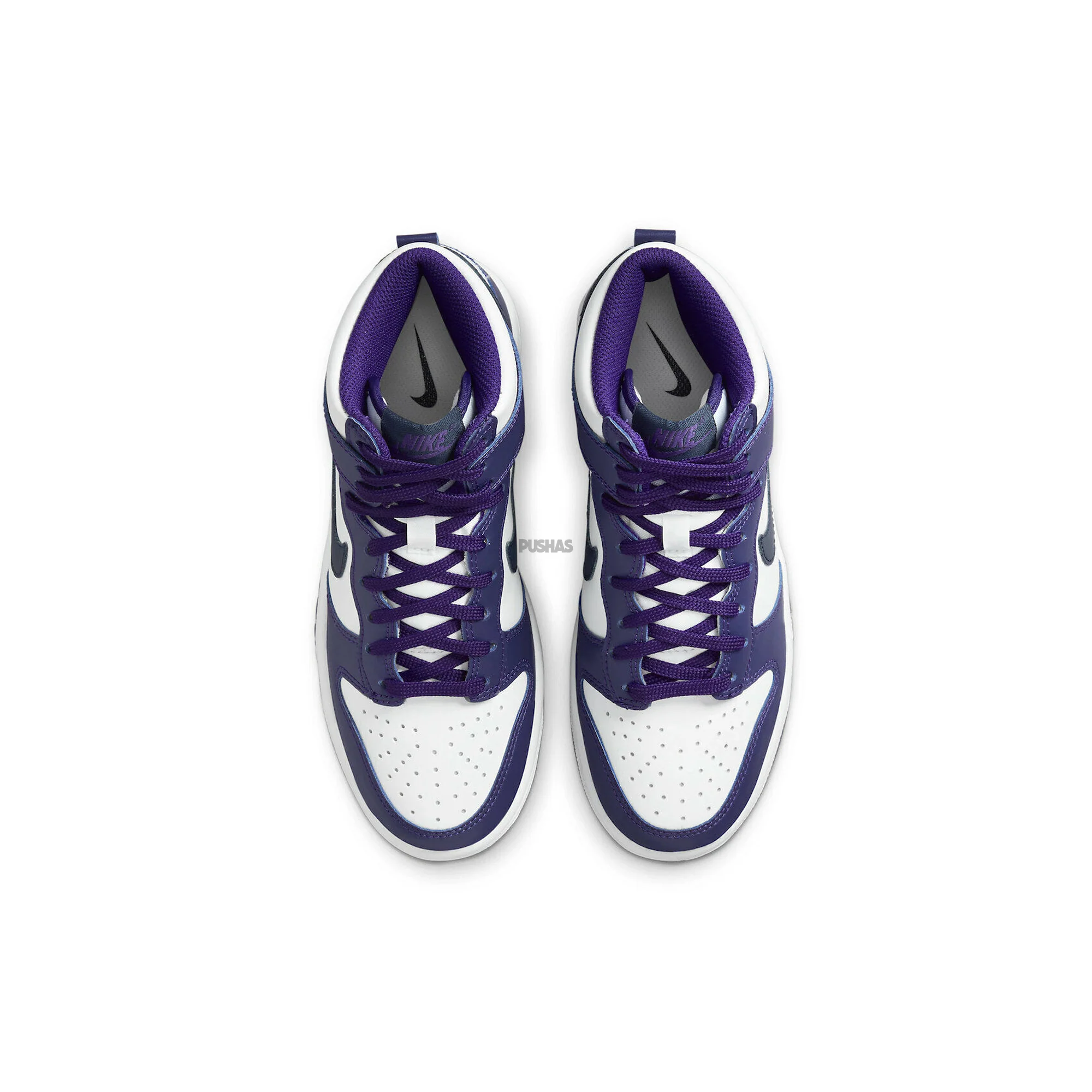 Nike Dunk High 'Electro Purple Midnight Navy' GS (2021) - Image 4