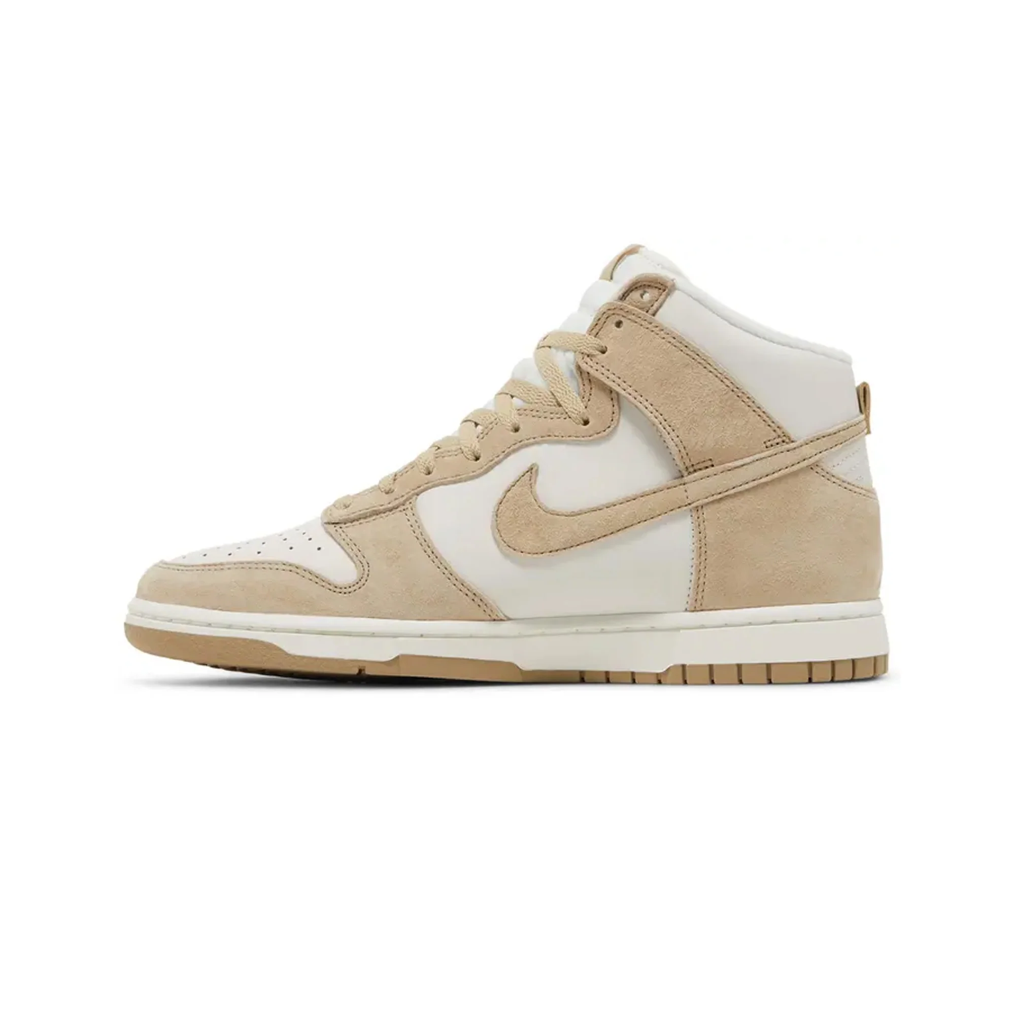 Nike Dunk High Retro PRM 'Tan Suede White' (2022) - Image 3