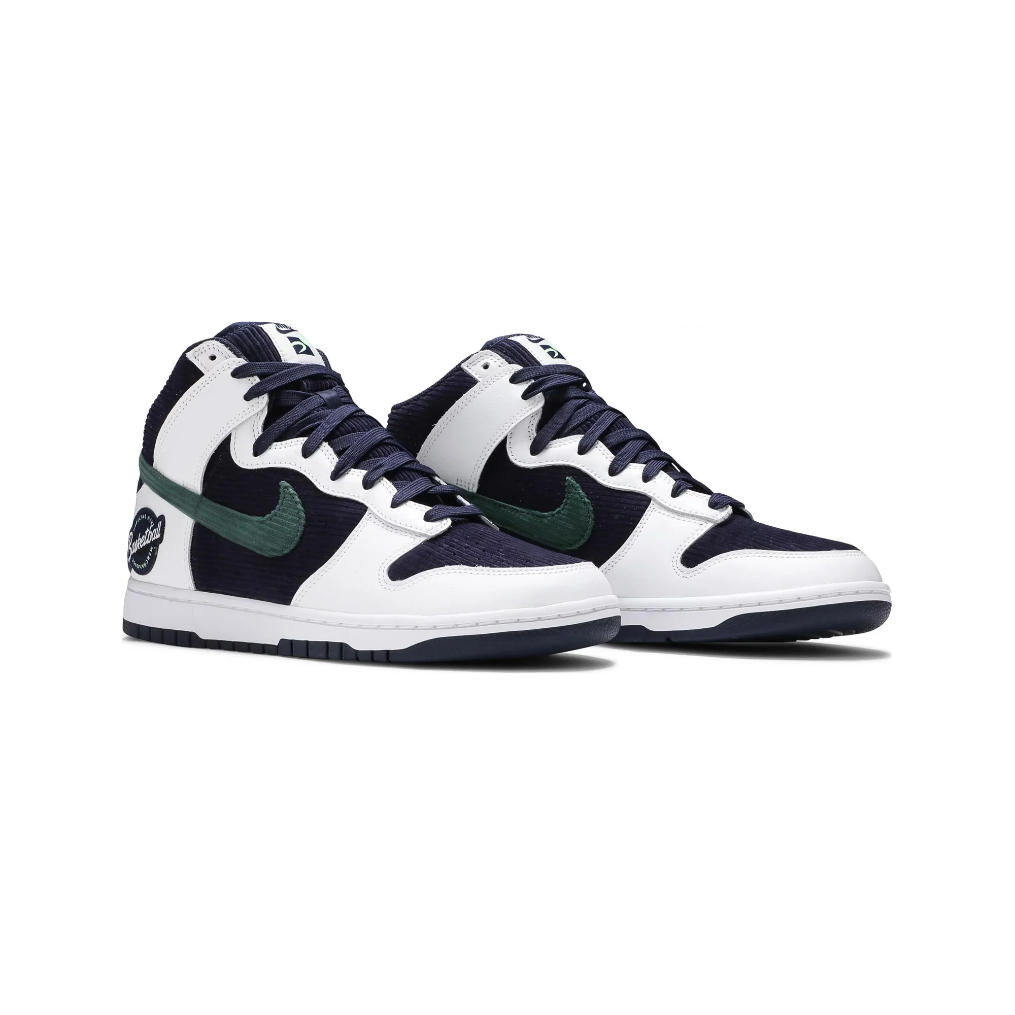 Dunk High 'Sports Specialties White Navy' (2021) - Image 2