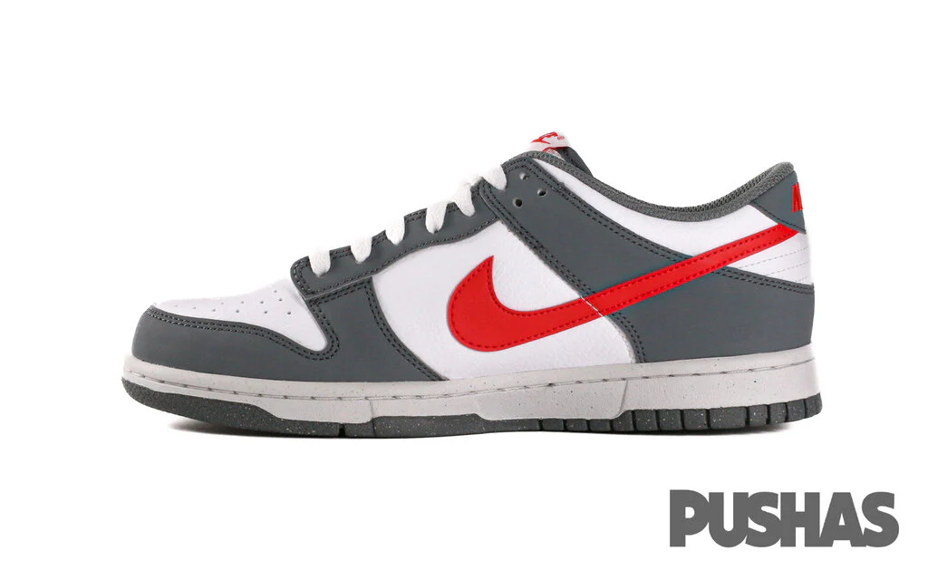 Dunk Low Next Nature 'Smoke Grey Light Crimson' GS (2022) - Image 3