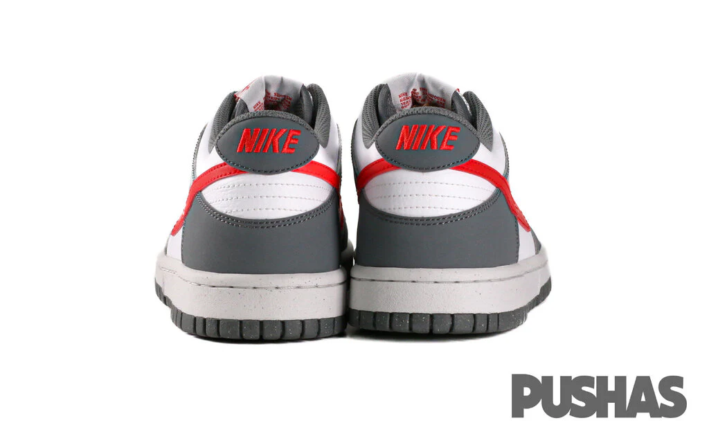Dunk Low Next Nature 'Smoke Grey Light Crimson' GS (2022) - Image 5