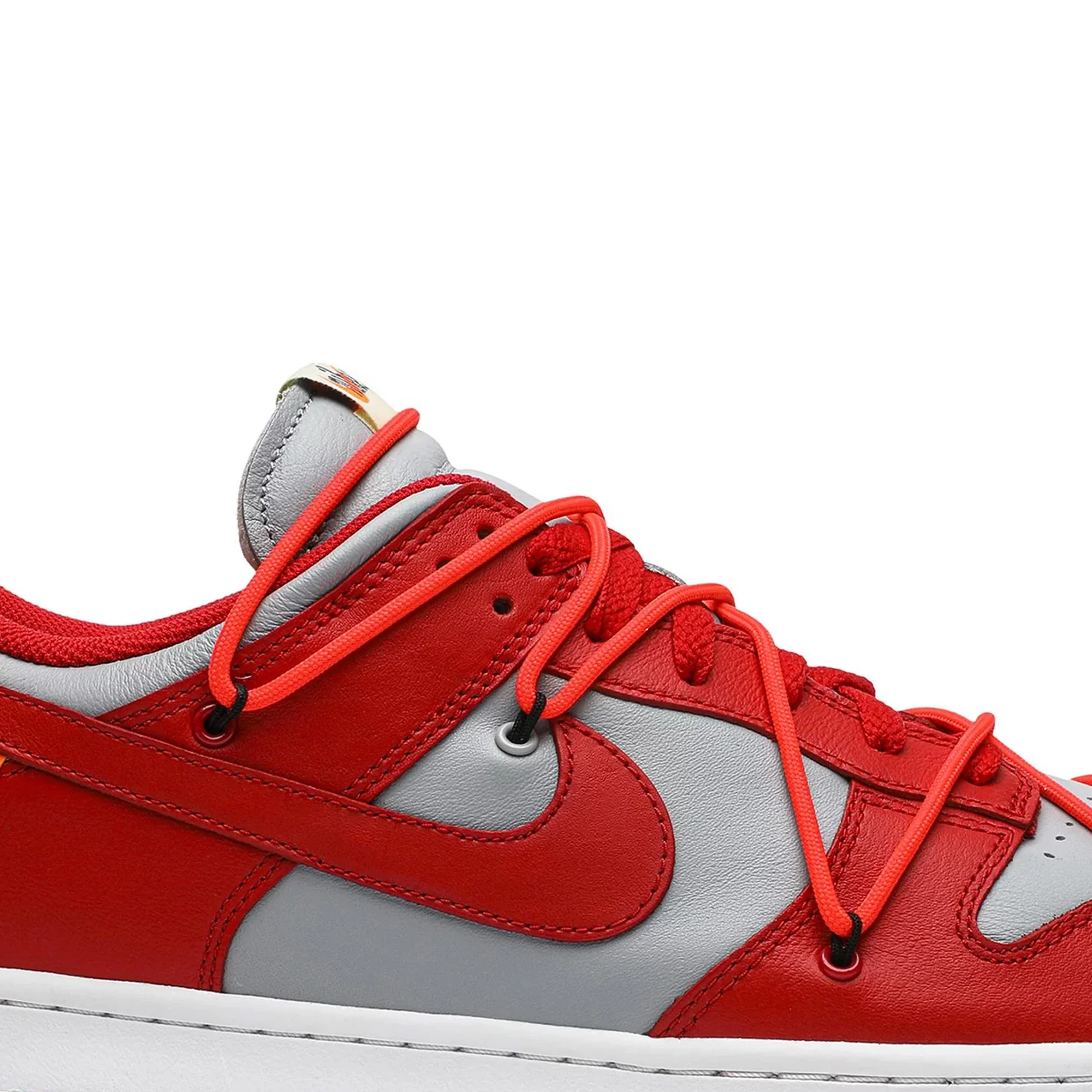 Dunk Low x Off-White - University Red (New) - Image 6