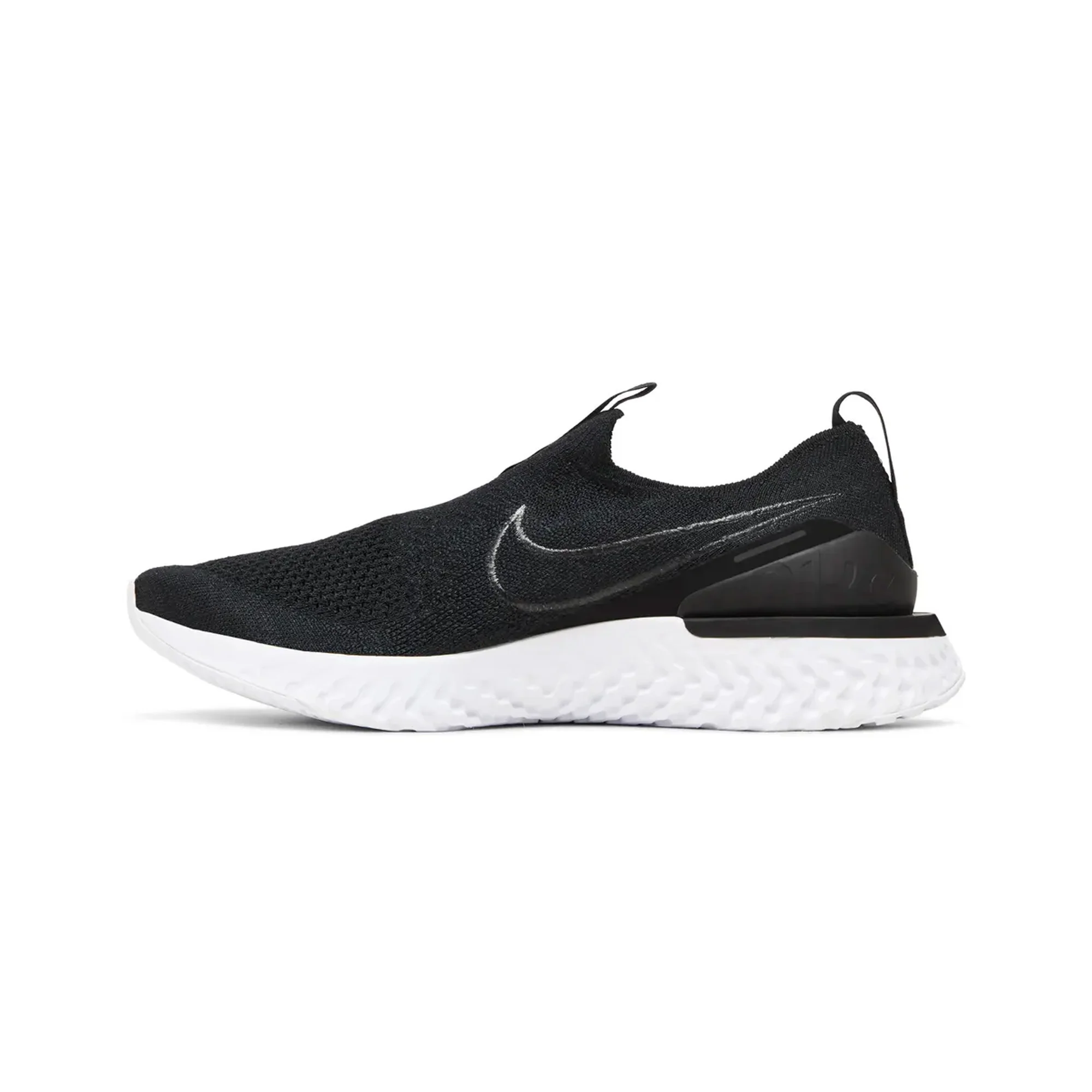 Nike Epic Phantom React Flyknit 'Black White' (2019) - Image 3