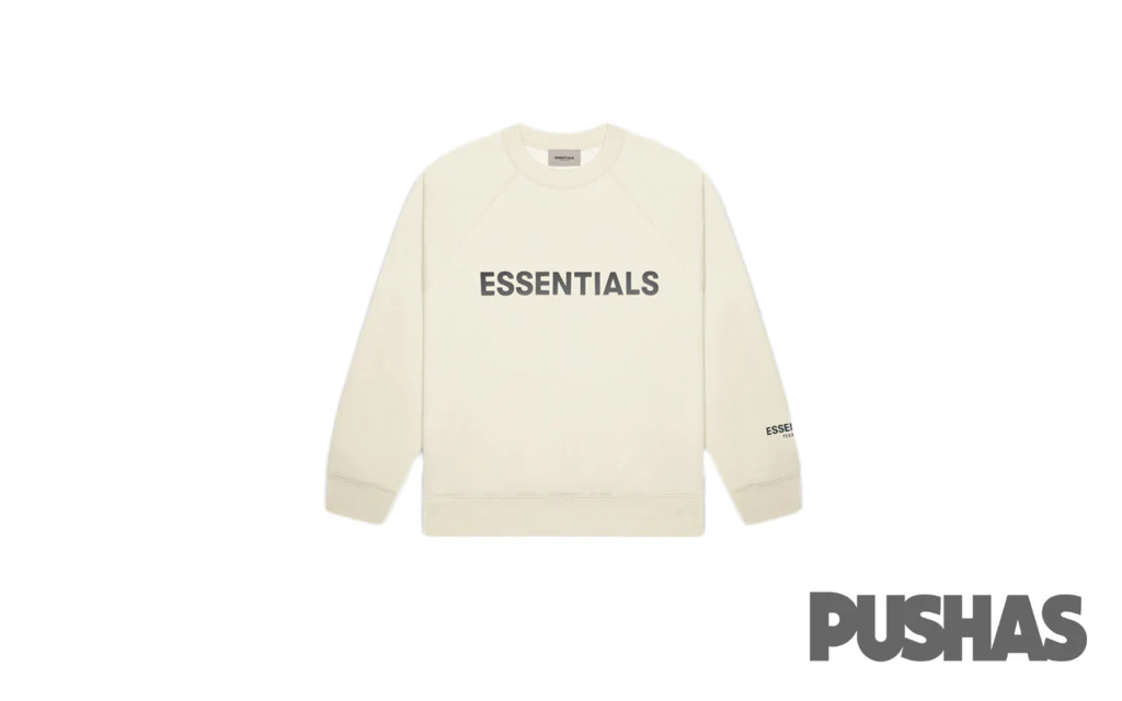 Essentials Crewneck Applique Logo 'Buttercream' SS20