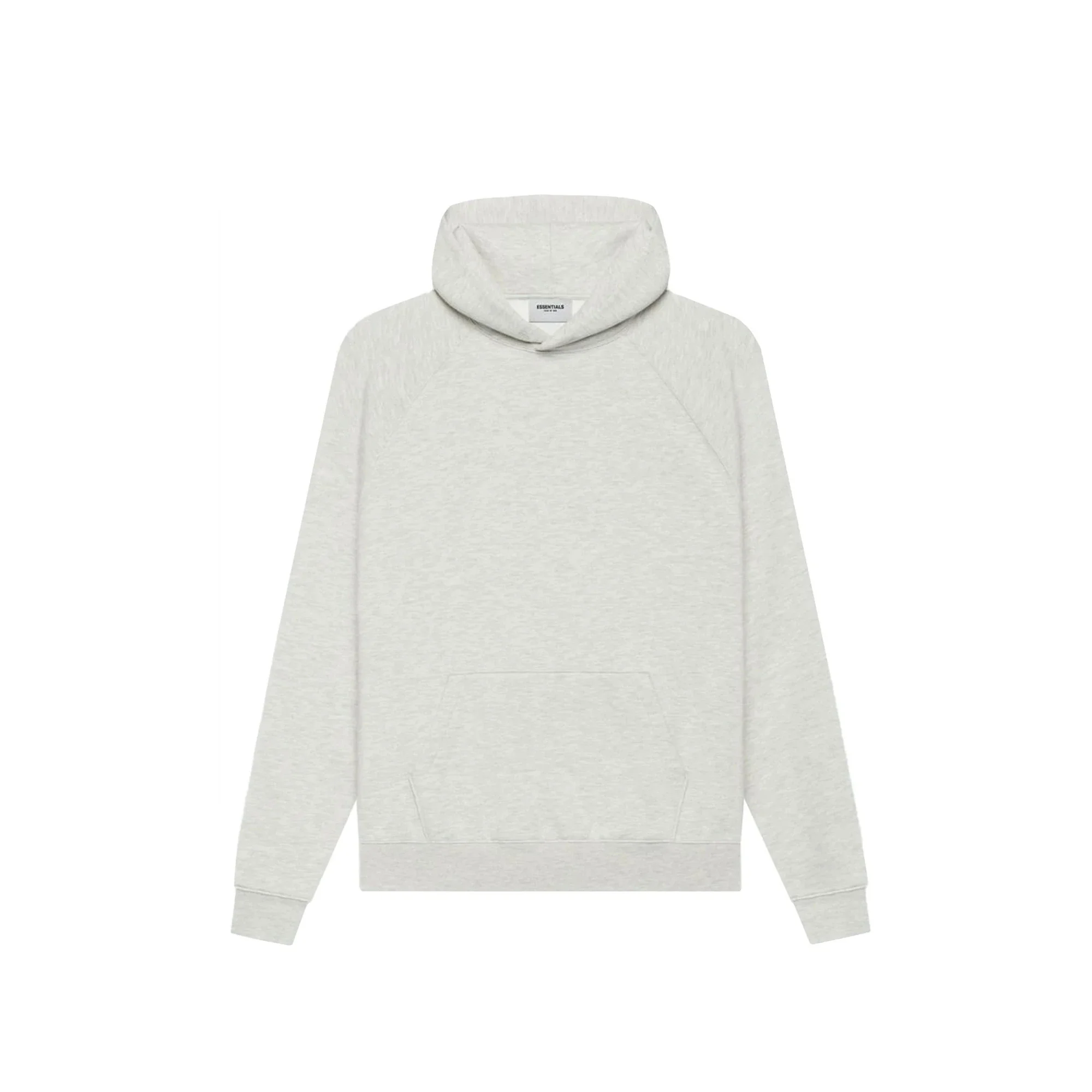 ESSENTIALS Pull-Over Hoodie 'Oatmeal' SS21 - Image 2
