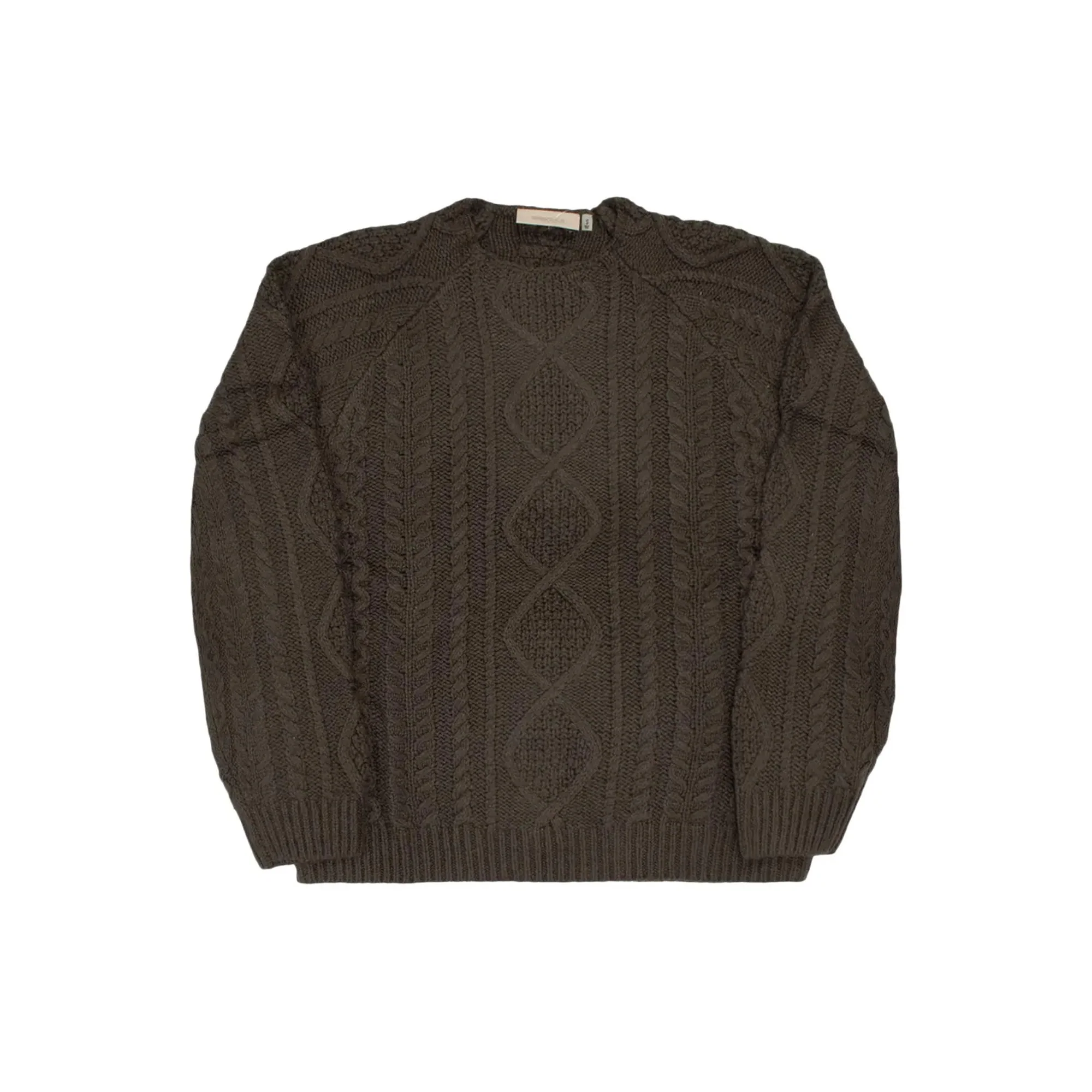 Fear of God Essentials Cable Knit 'Off Black' (2022)