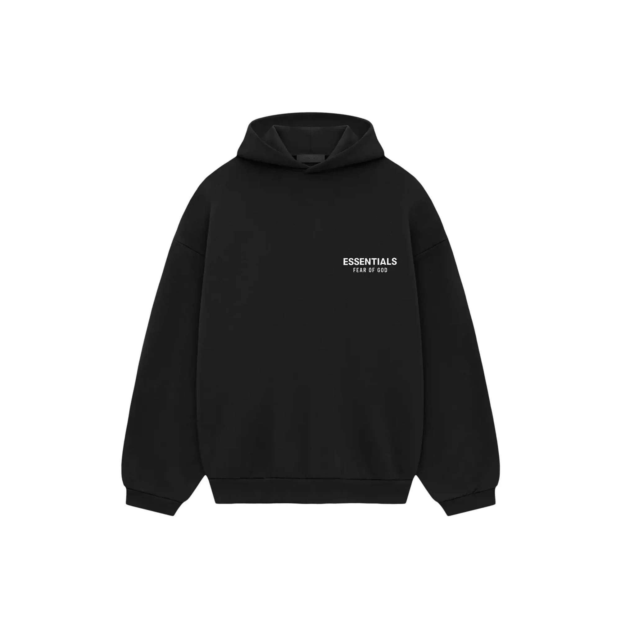 Fear of God Essentials Fleece Hoodie 'Black' (2024)