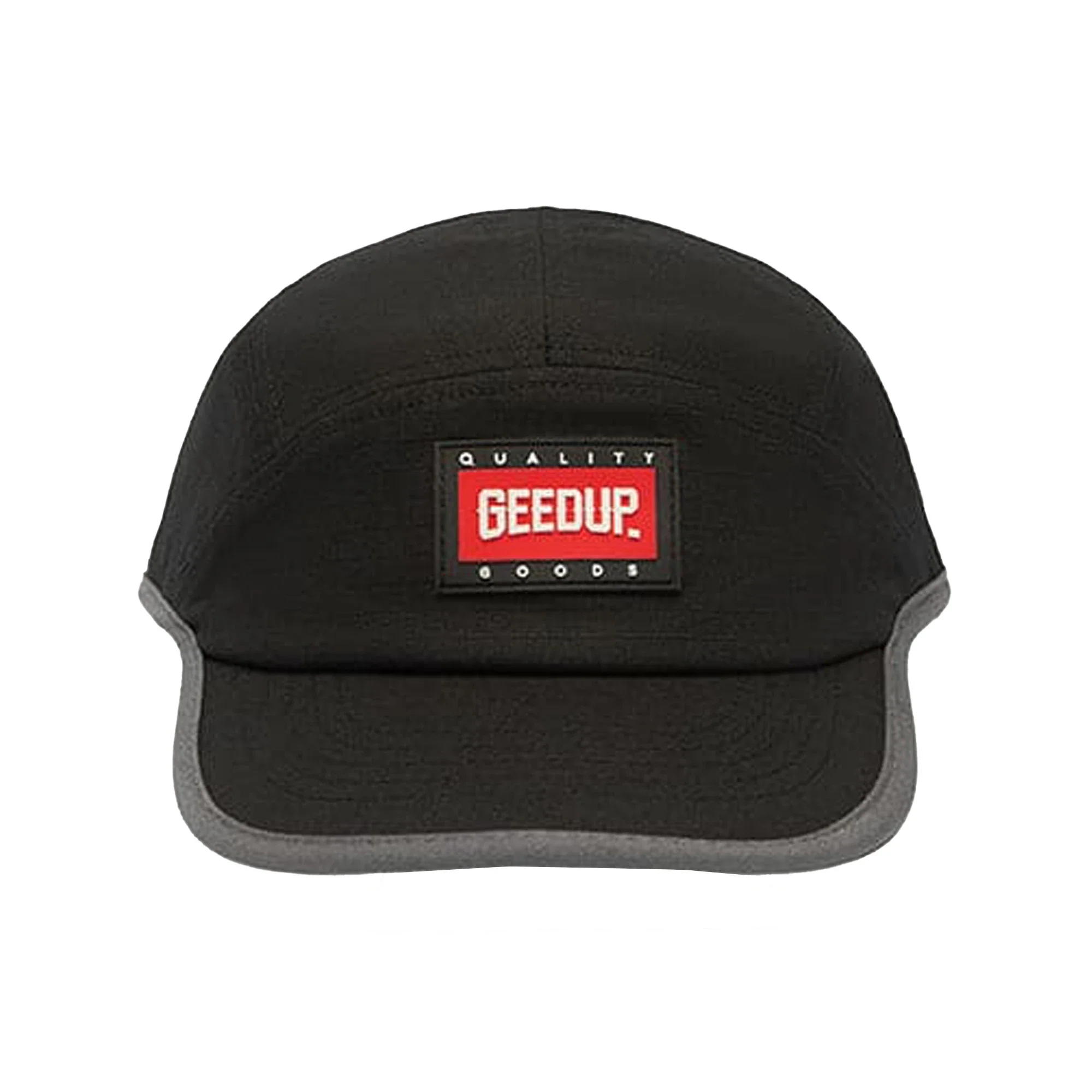 Geedup Core Logo Ripstop 5 Panel Hat 'Black' (2025)