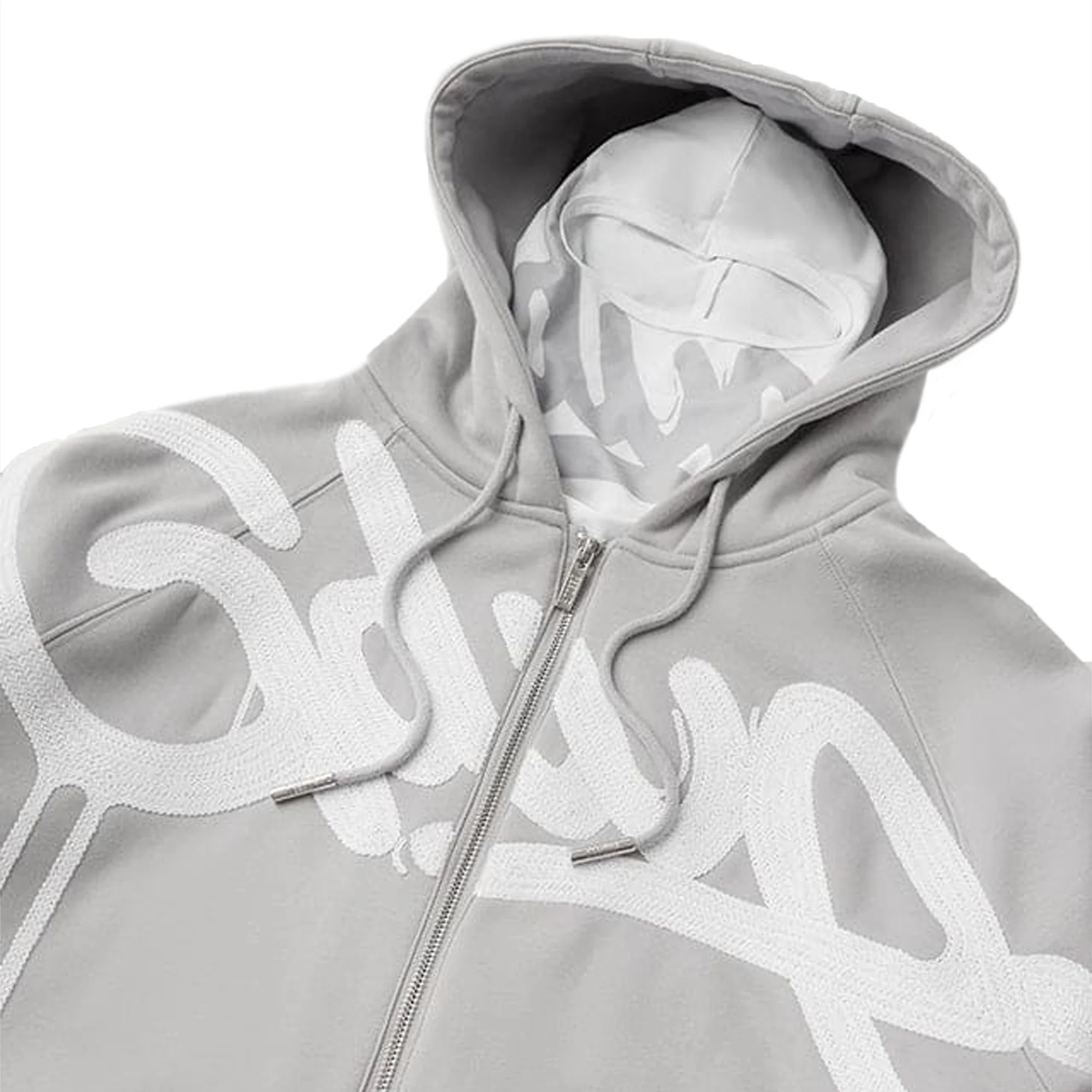 Geedup Handstyle Bally Jacket 'Grey / White' (2025) - Image 3
