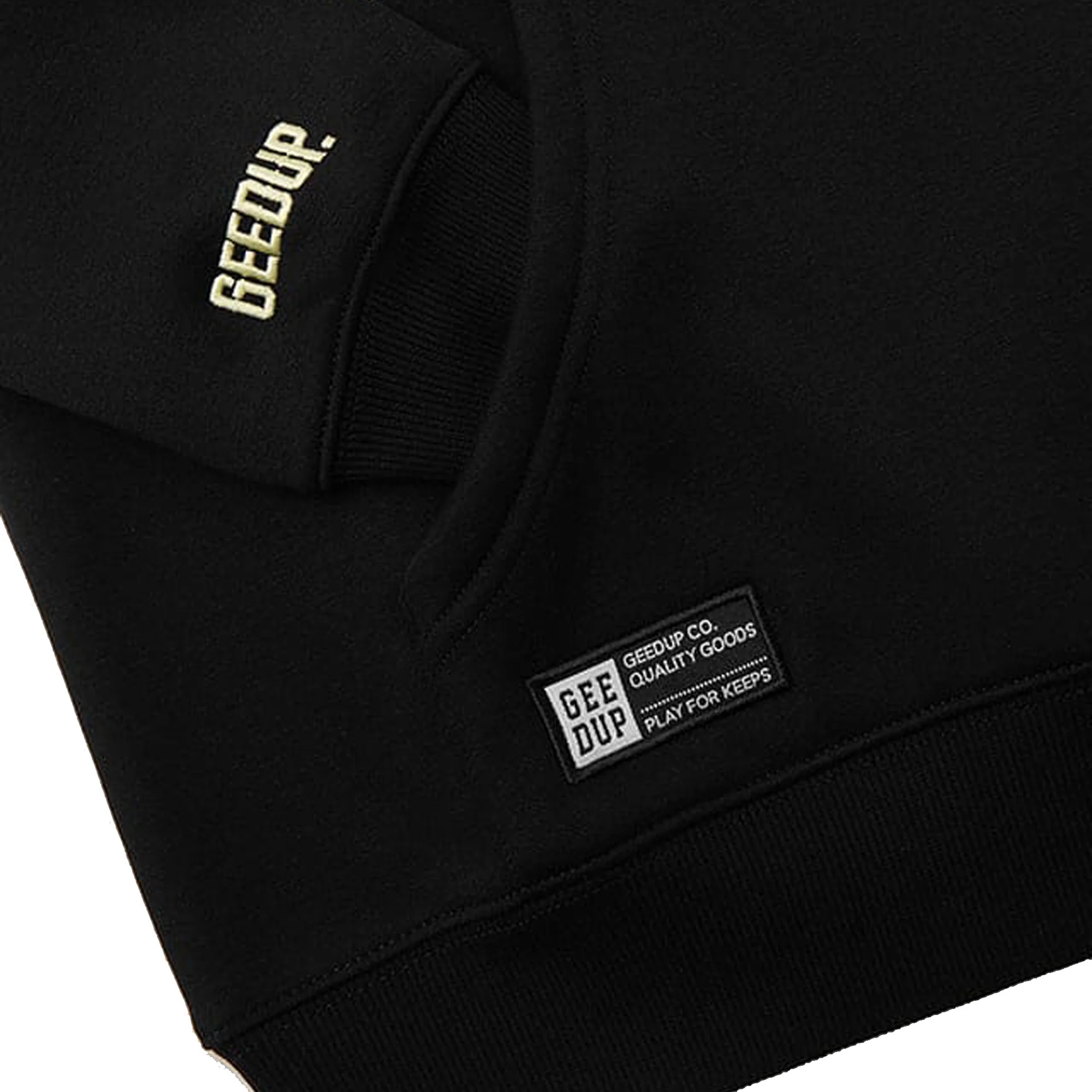 Geedup Handstyle Hoodie 'Black / Sorbet' (2025) - Image 3