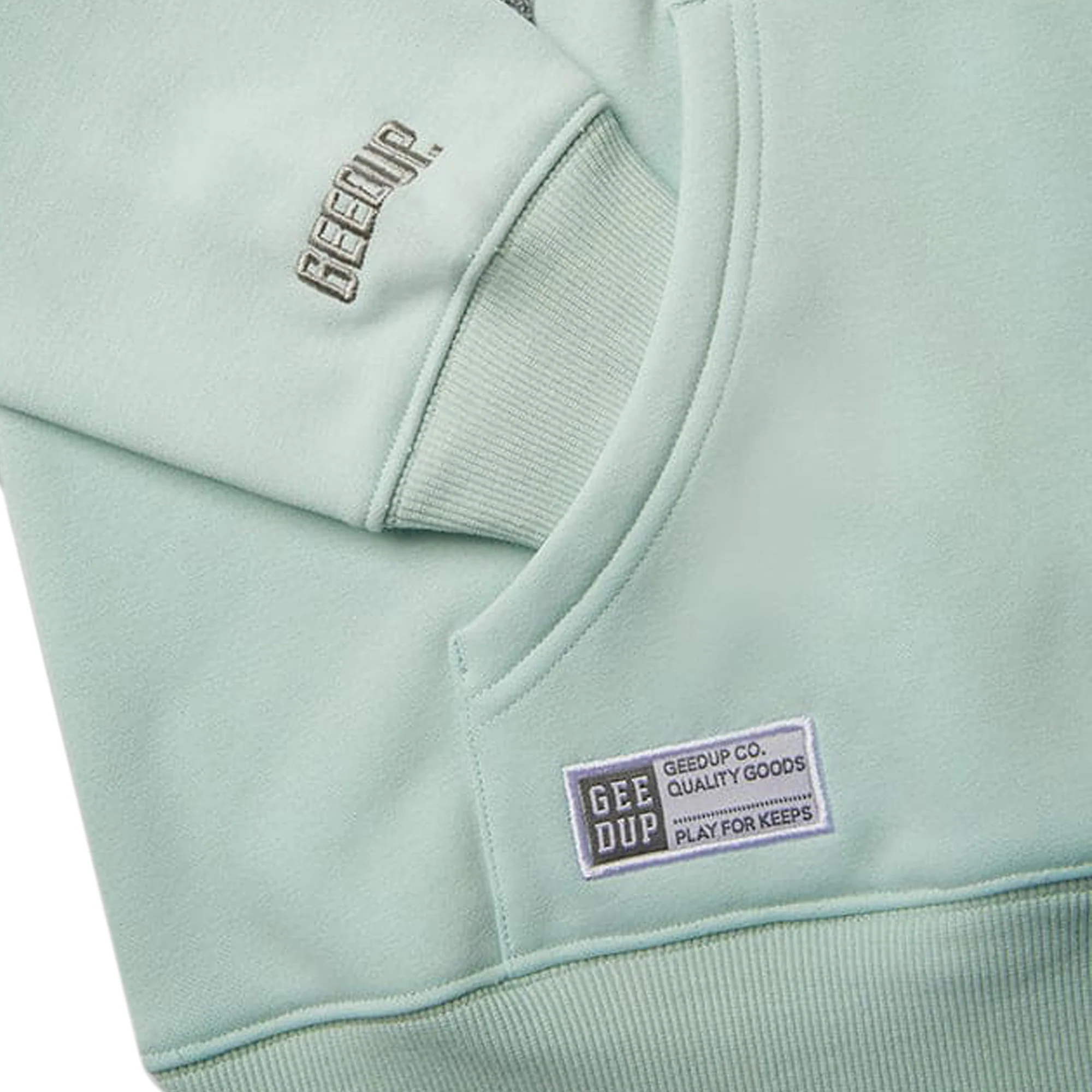 Geedup Handstyle Hoodie 'Teal / Grey' (2025) - Image 3
