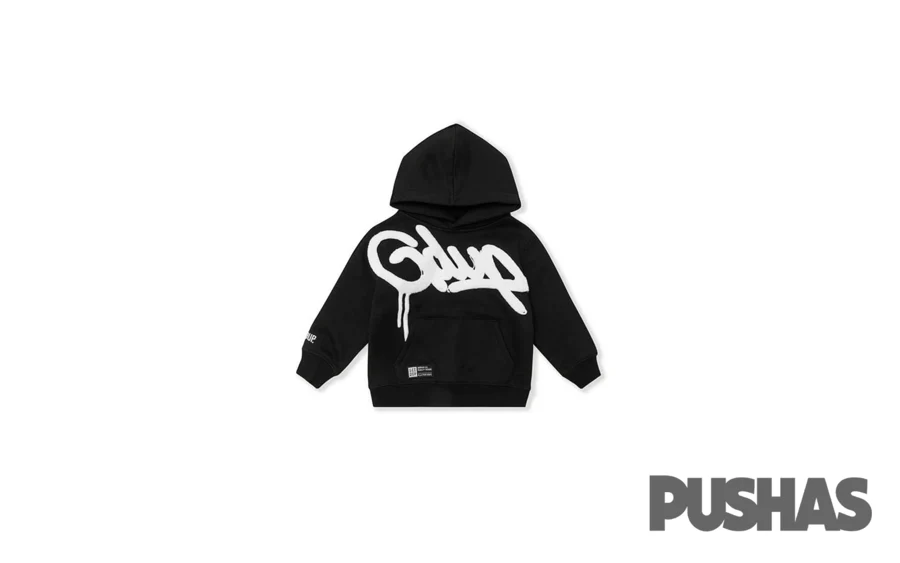 Geedup Handstyle Kids Tracksuit 'Black White' - Image 3