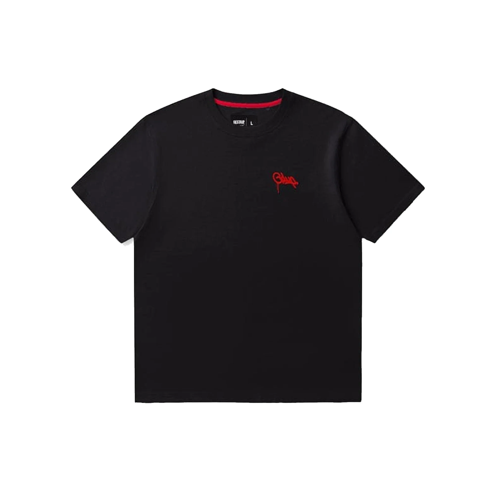 Geedup Micro Handstyle T-Shirt 'Black / Red' (2025)
