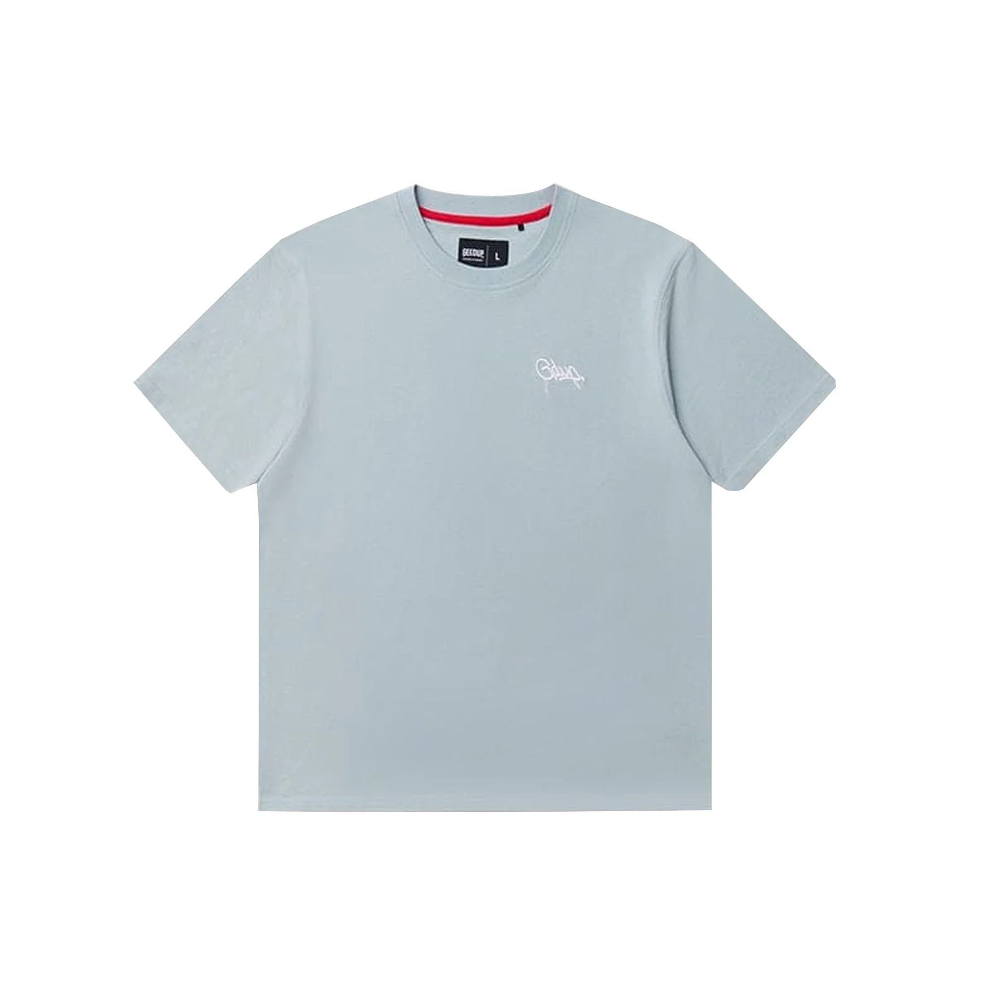 Geedup Micro Handstyle T-Shirt 'Washed Blue / White' (2025)