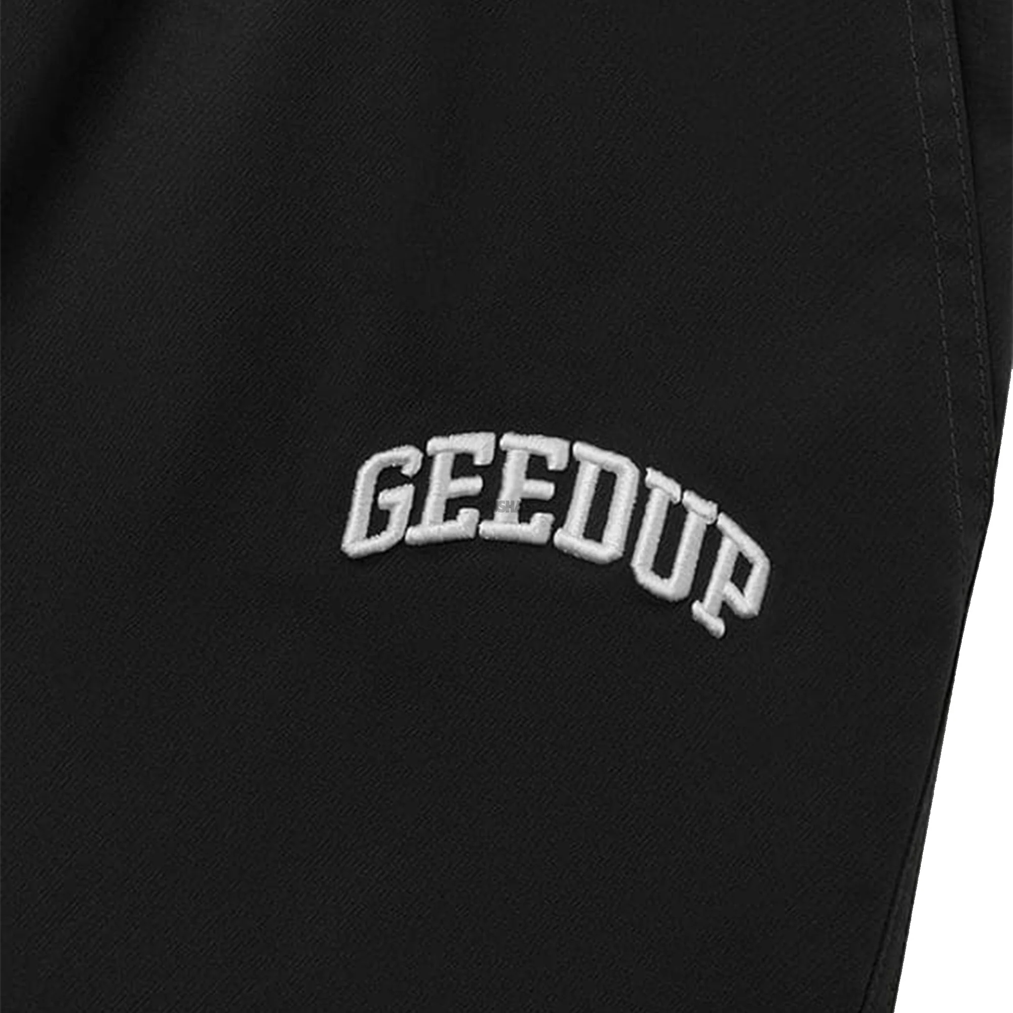 Geedup Micro Team Logo Shorts 'Black' (2024) - Image 3