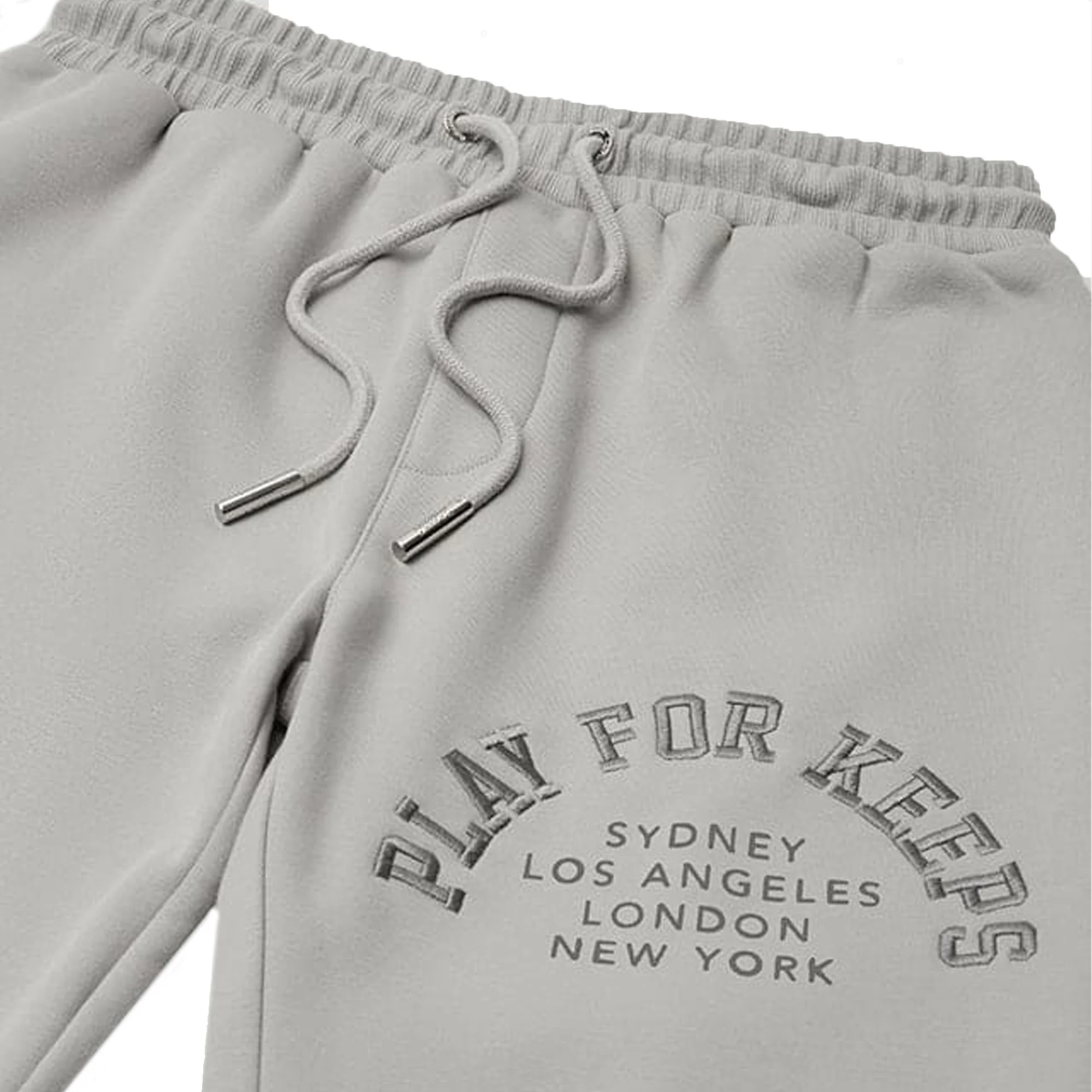 Geedup PFK Cities Trackpants 'Grey / White' (2025) - Image 2