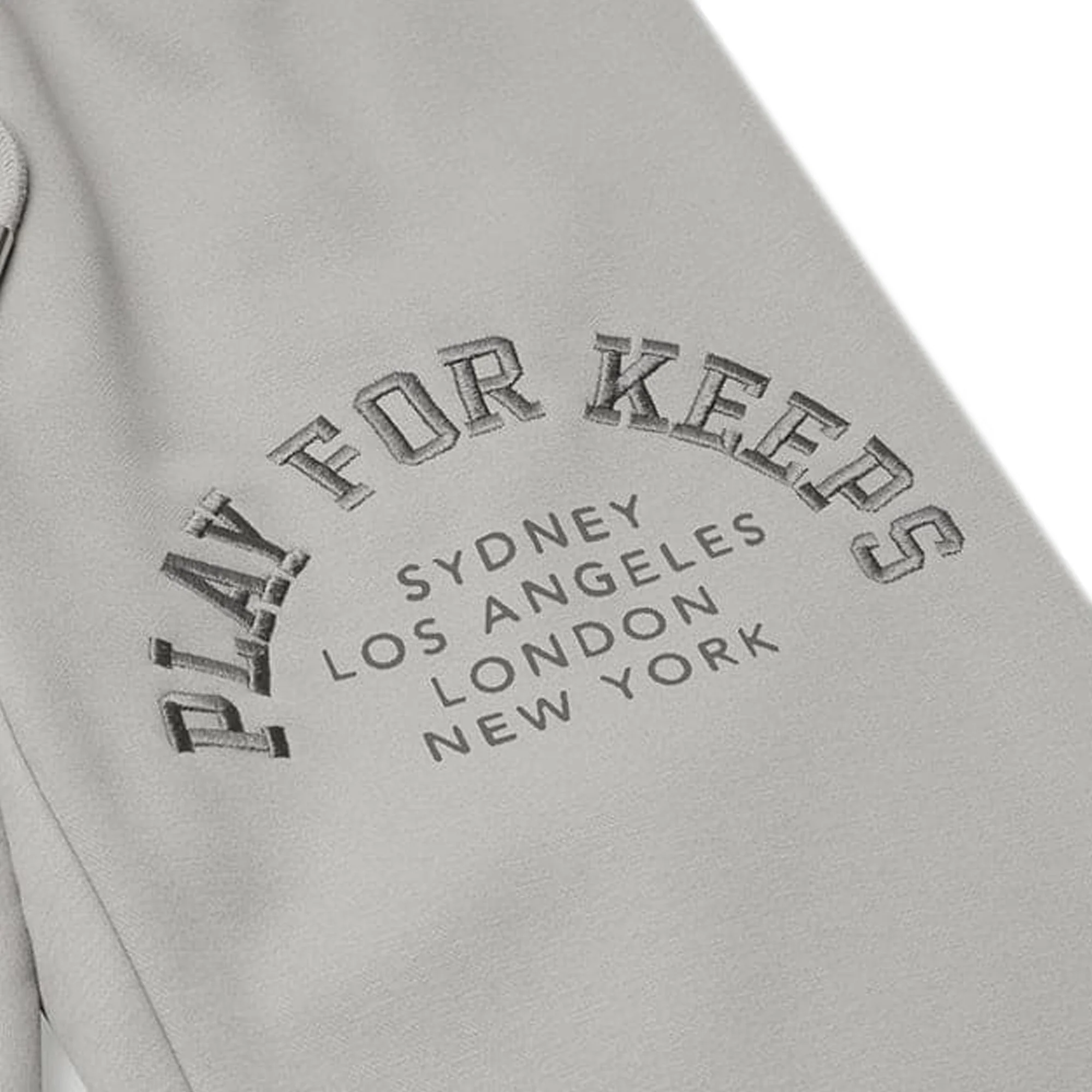 Geedup PFK Cities Trackpants 'Grey / White' (2025) - Image 3
